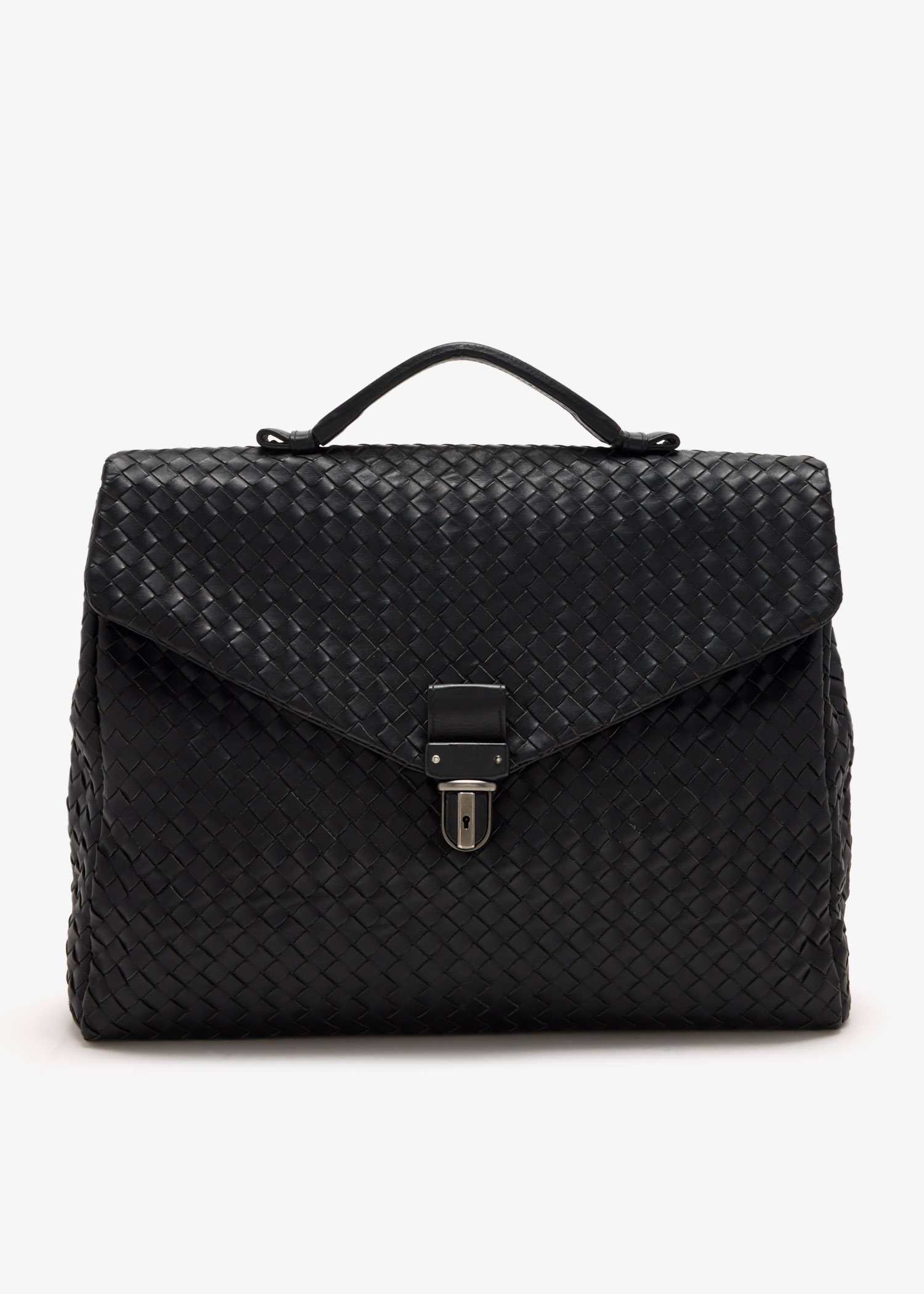 Intrecciato business bag, Black
Intrecciato business bag, Black
