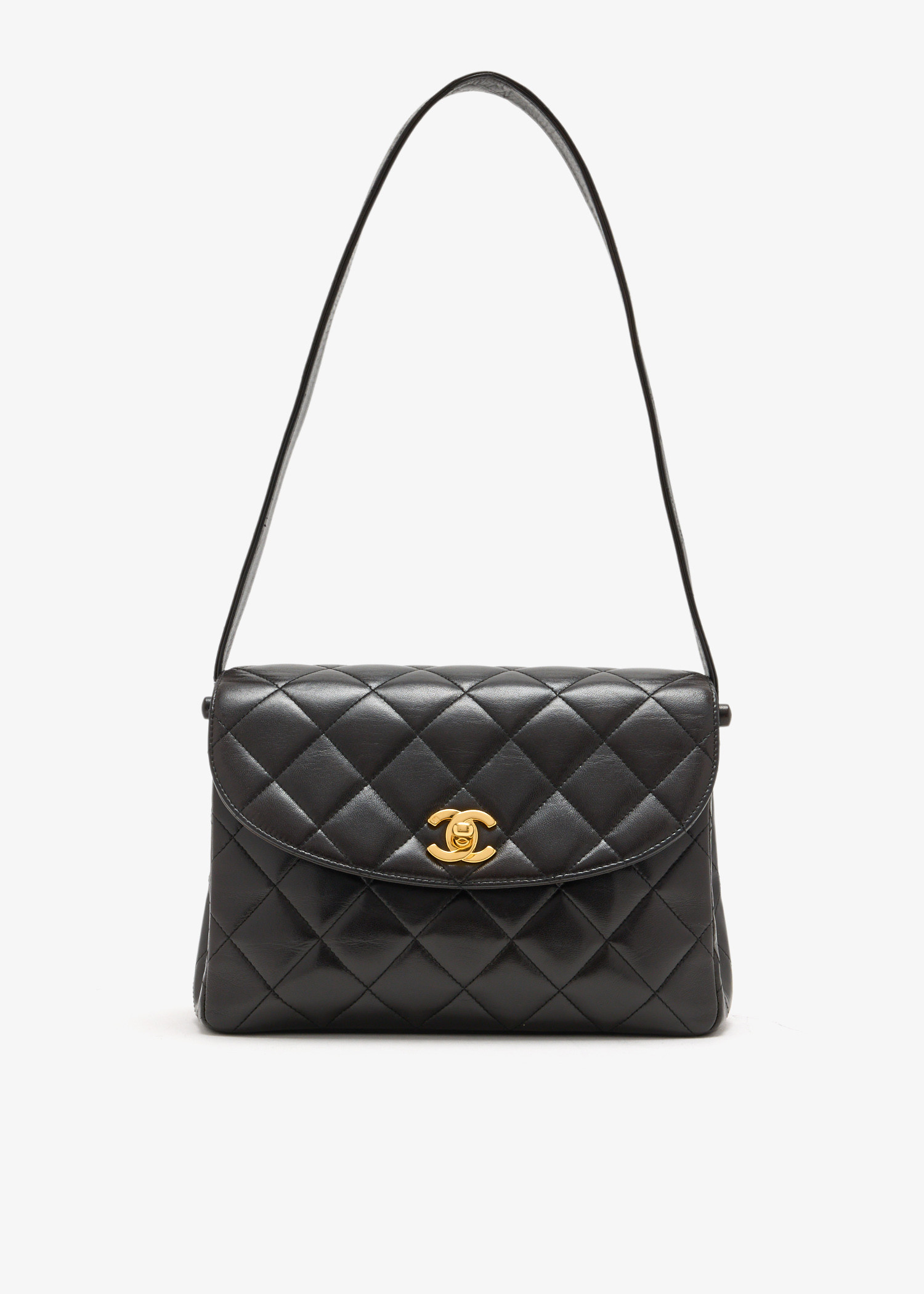 Half Moon Flap shoulder bag, Black
Half Moon Flap shoulder bag, Black