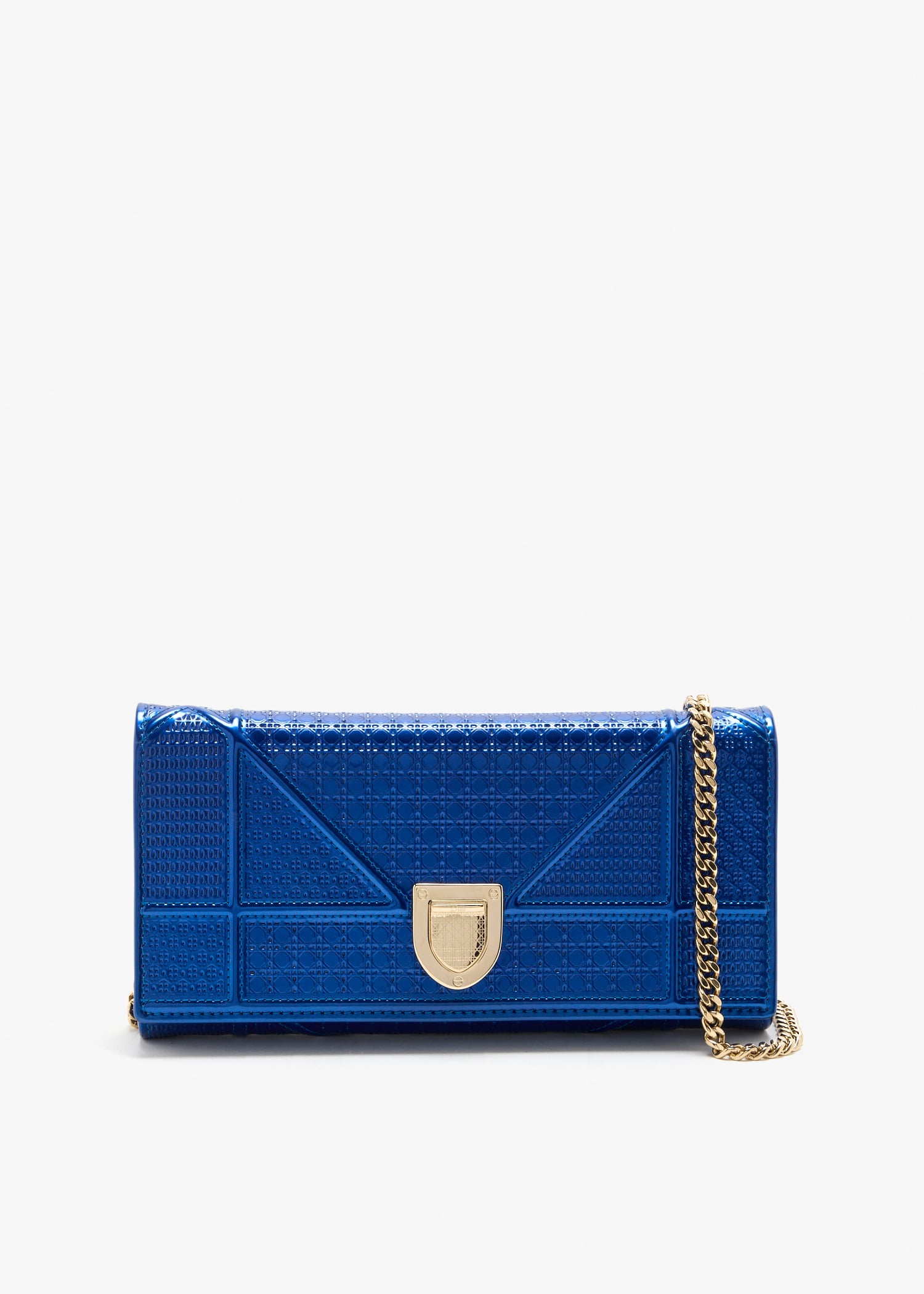 Diorama chain wallet, Blue
Diorama chain wallet, Blue
