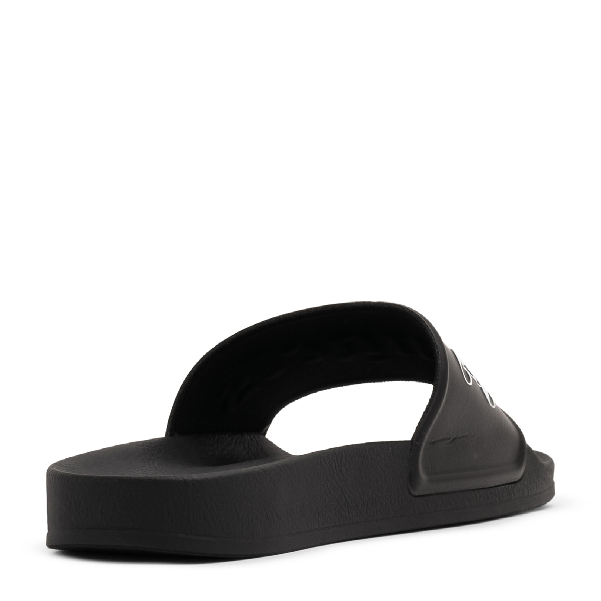 Logo pool slides, Black