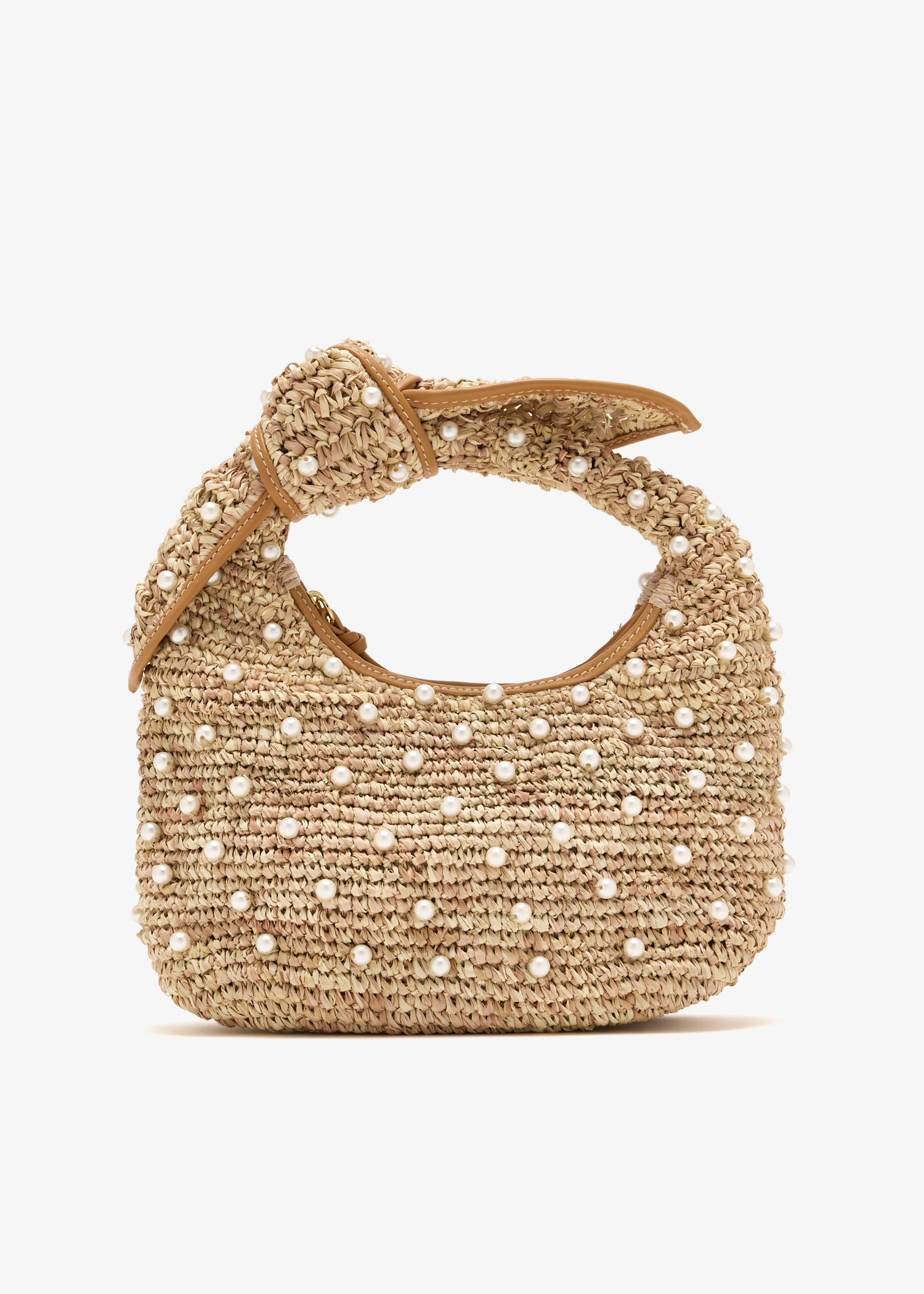 The Josie Knot Pearl bag, Beige
The Josie Knot Pearl bag, Beige