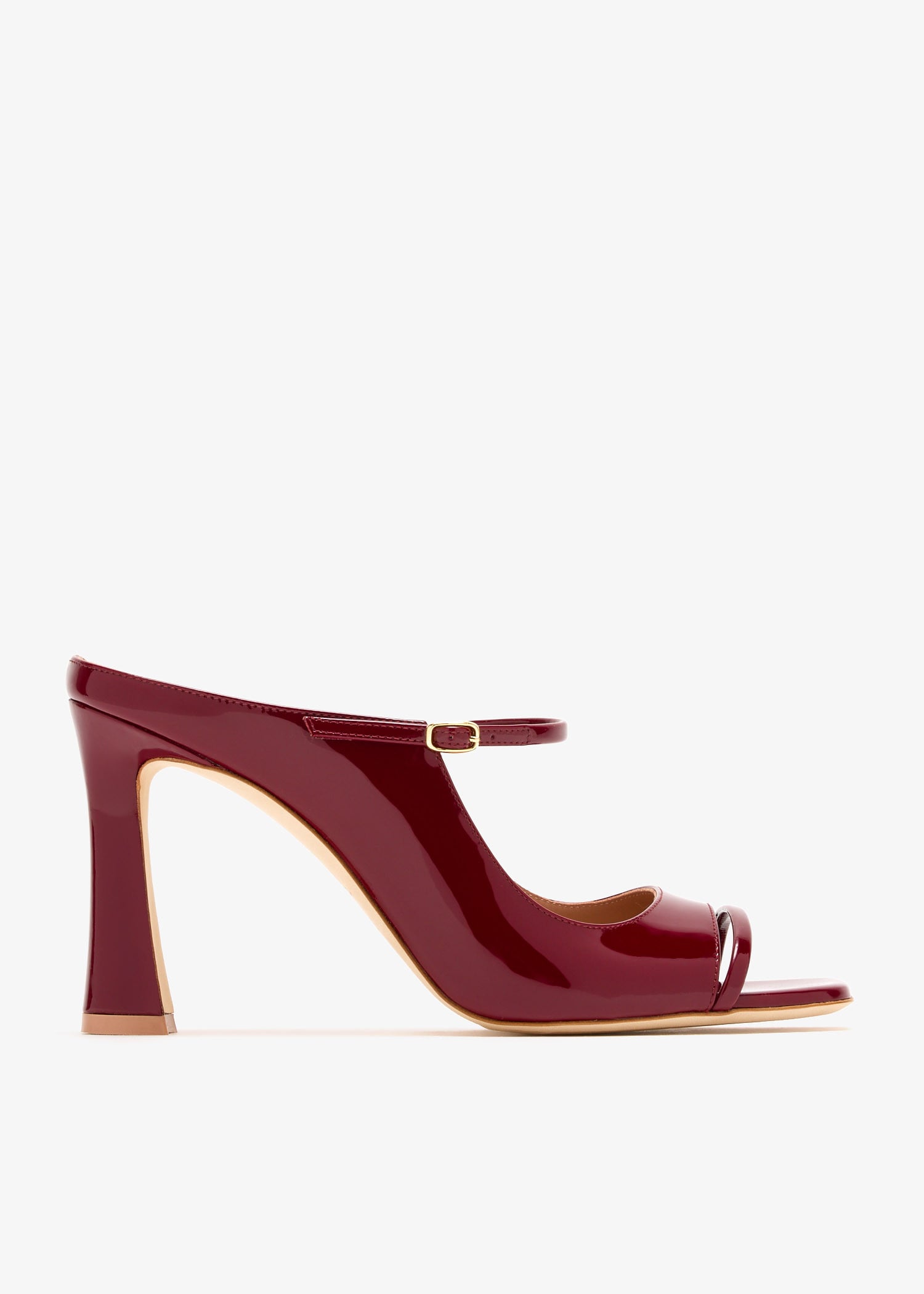 Ronnie 90 mules, Burgundy
Ronnie 90 mules, Burgundy