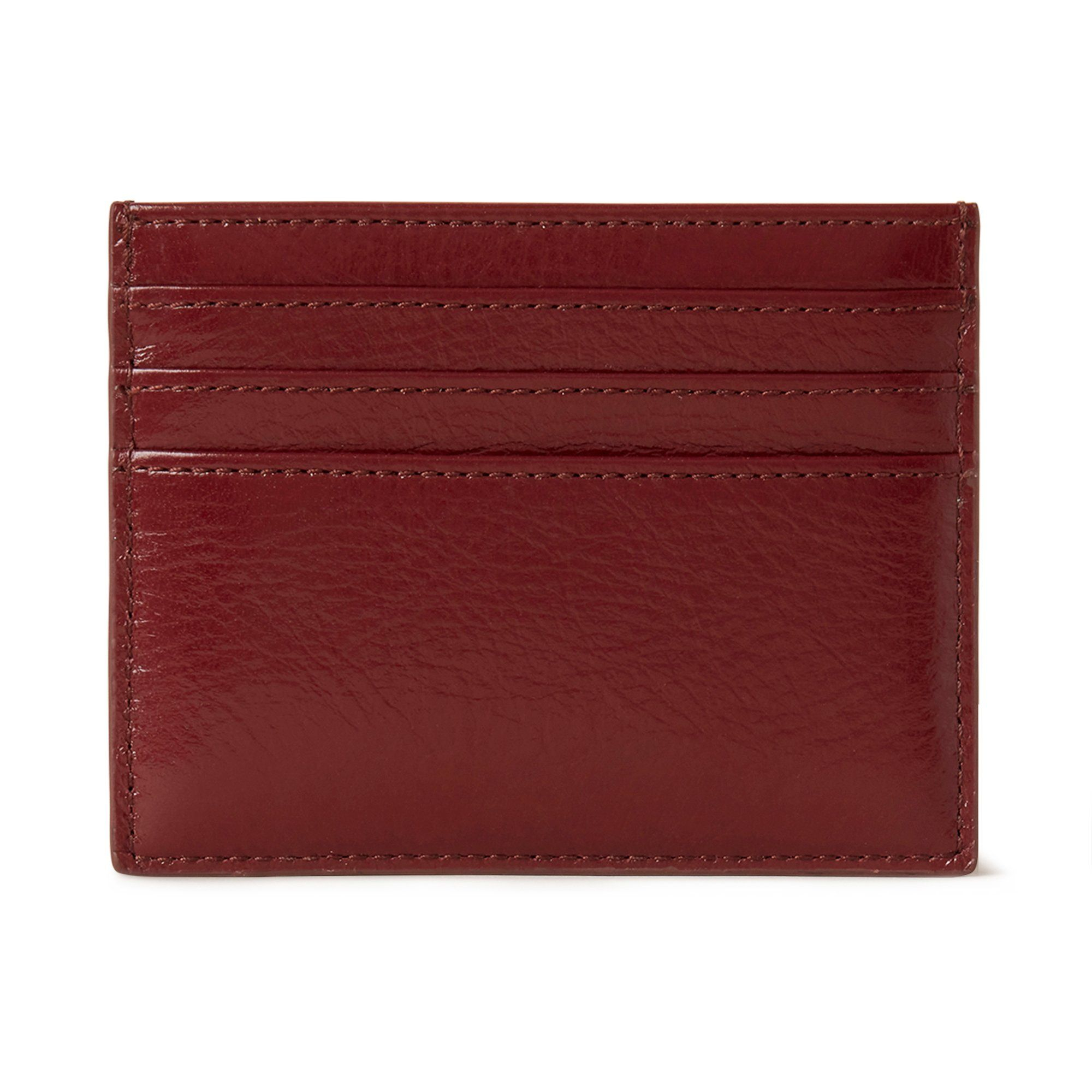 Zipped credit card slip, Red