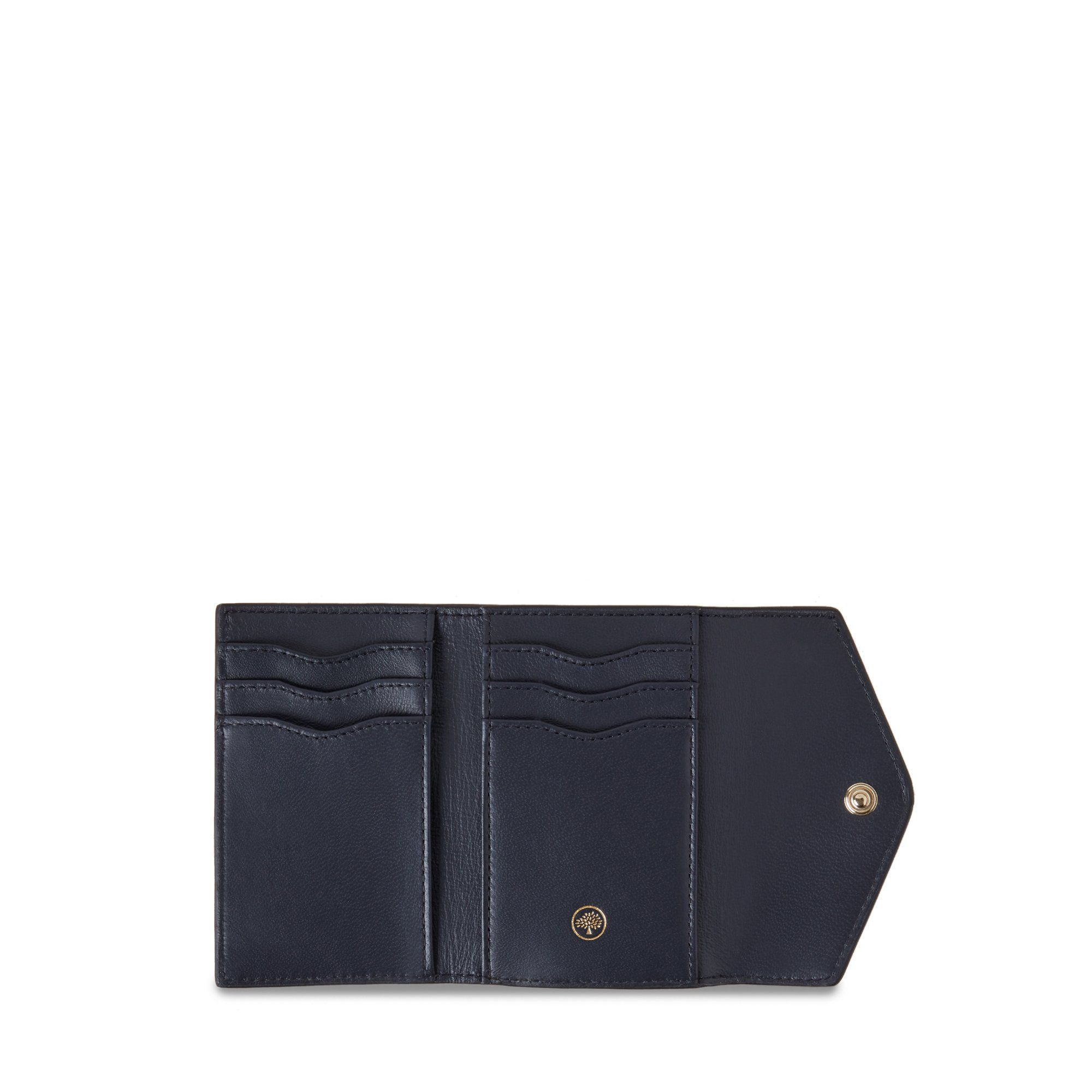 Folded multi-card wallet, Brown