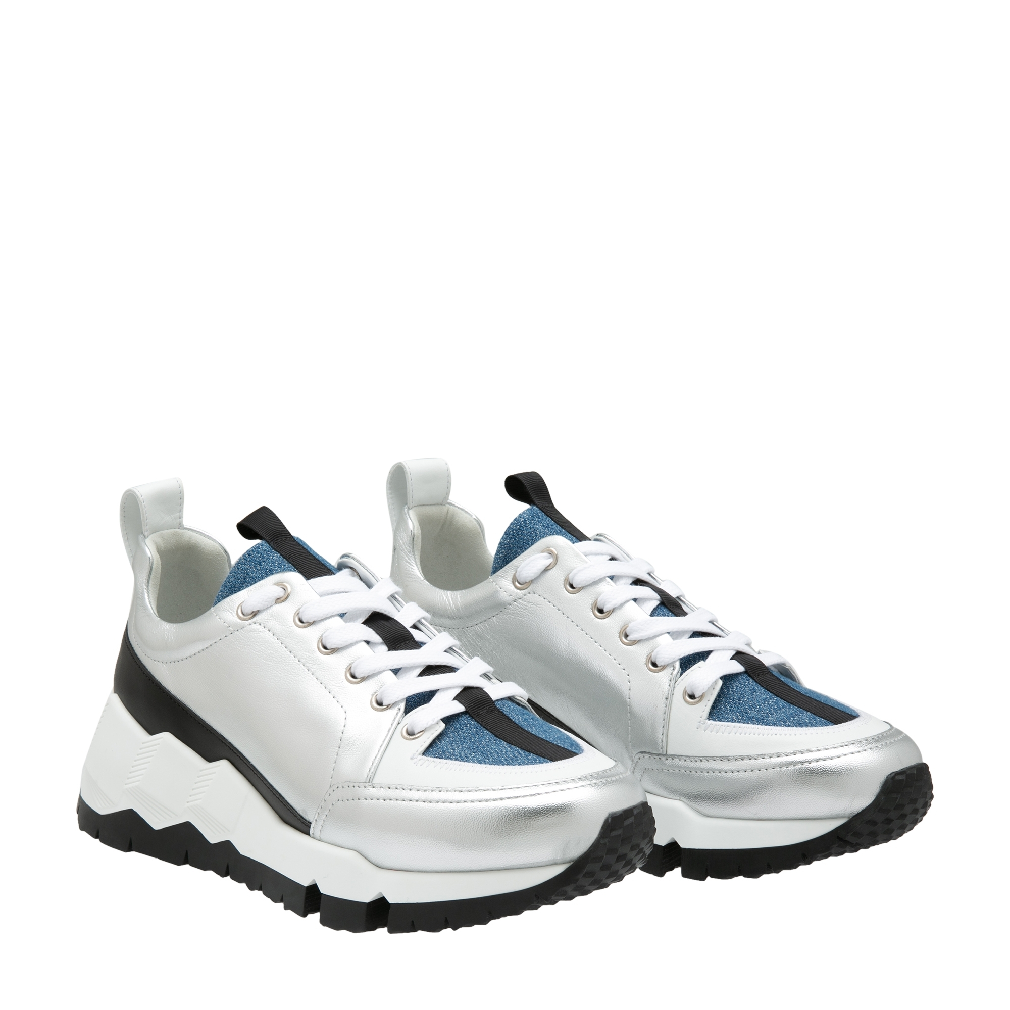 Street Life sneakers, Silver