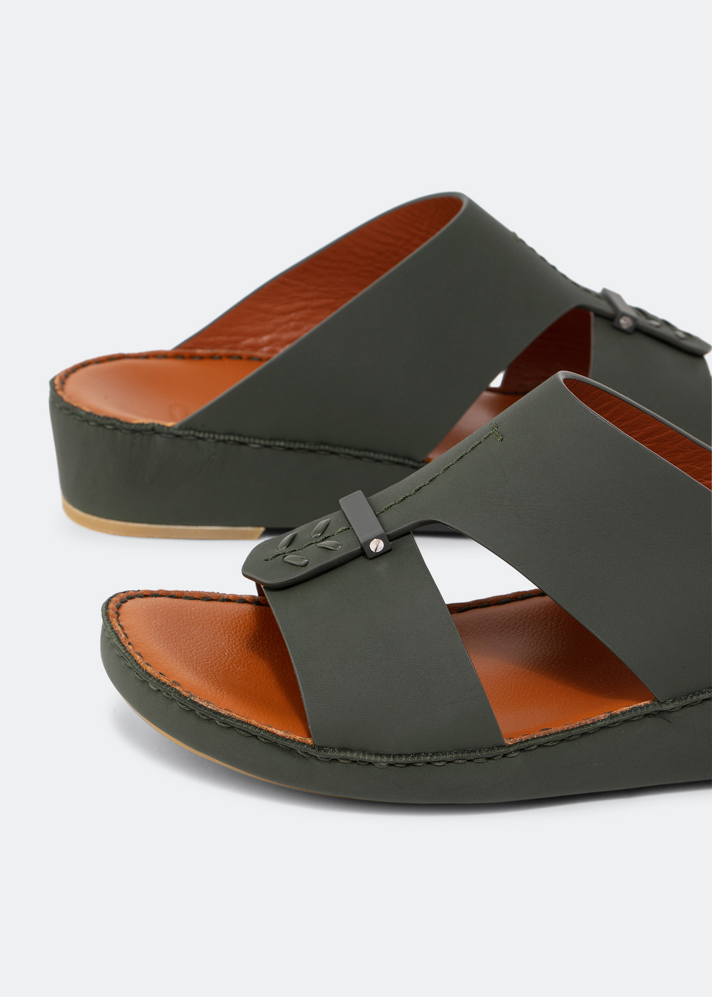 Cerchio Infiletta sandals, Green