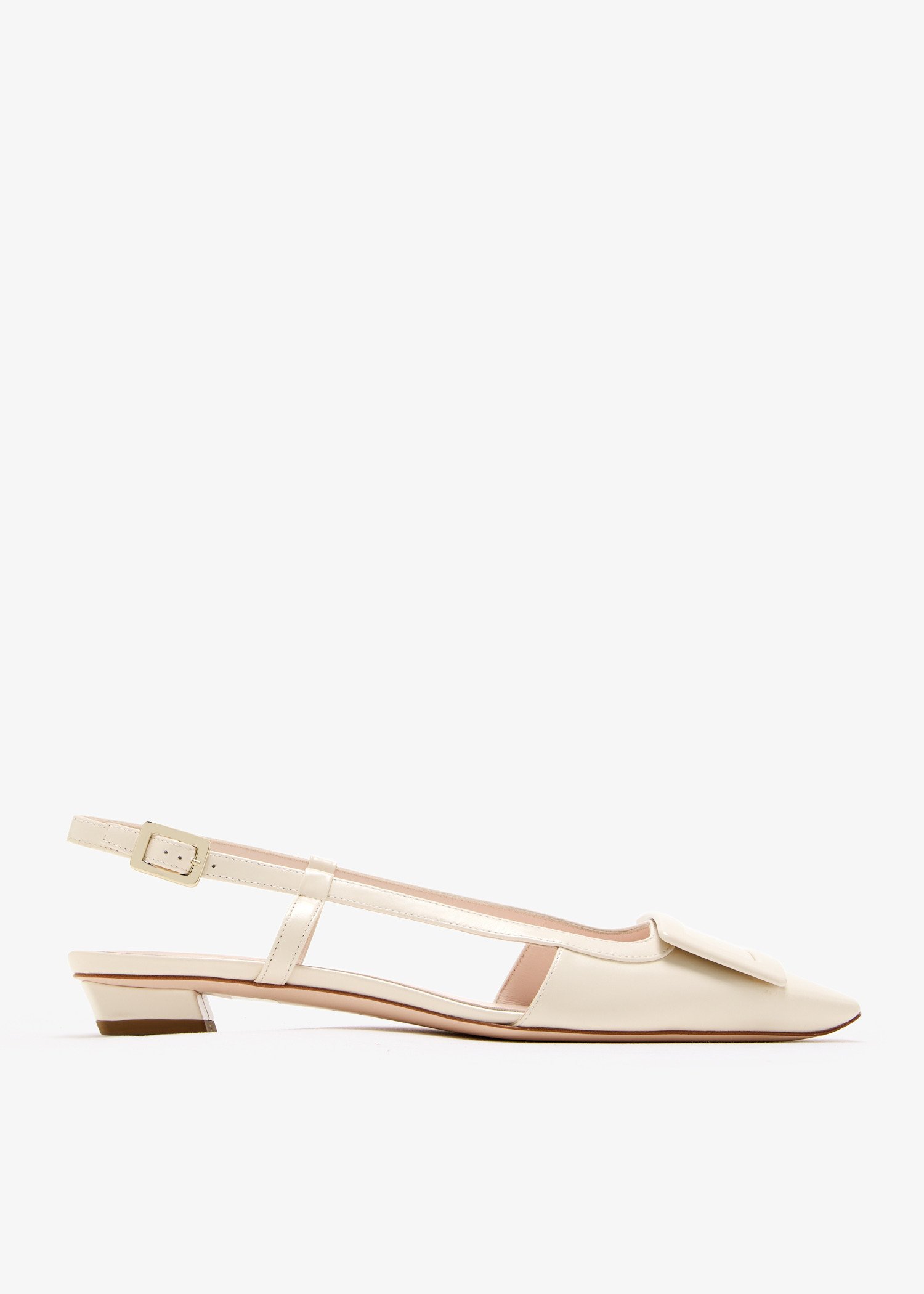 Belle Vivier slingback ballerinas, Cream
Belle Vivier slingback ballerinas, Cream