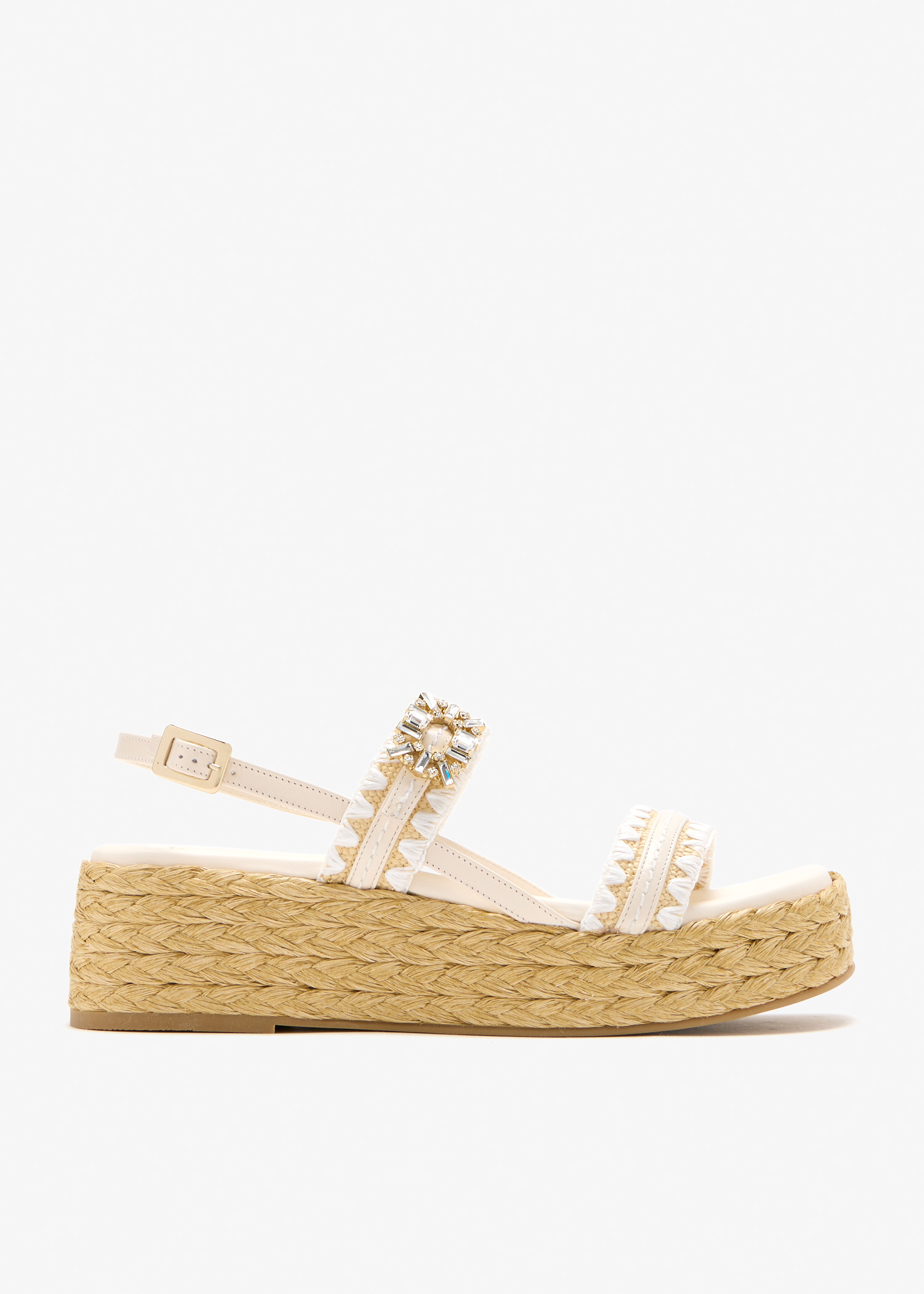 Summer Strass espadrille sandals, Beige
Summer Strass espadrille sandals, Beige