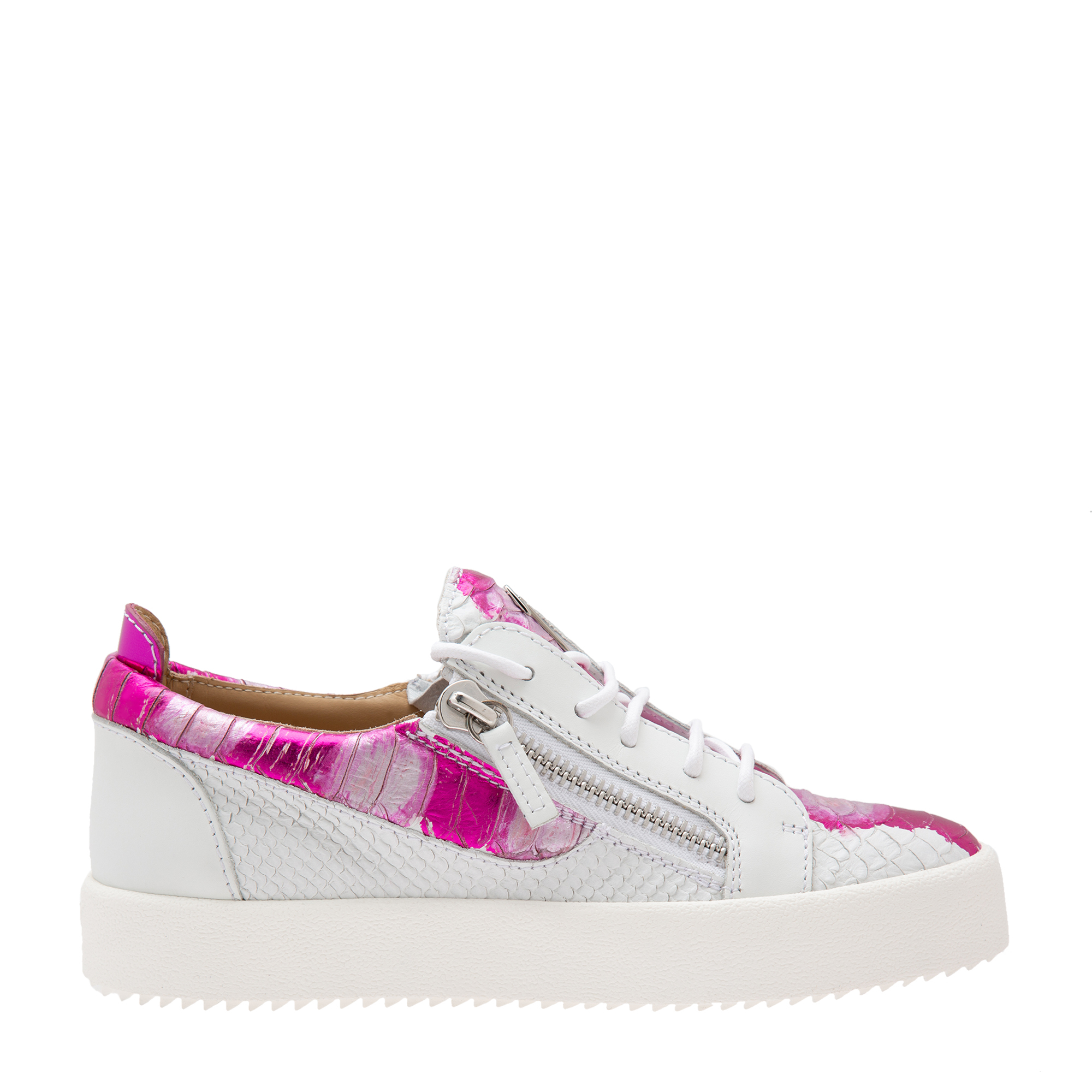 Gail leather sneakers, White