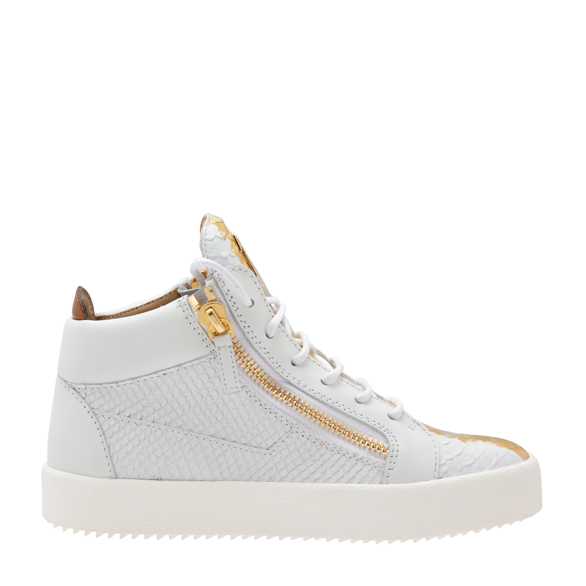 Kriss leather sneakers, White
