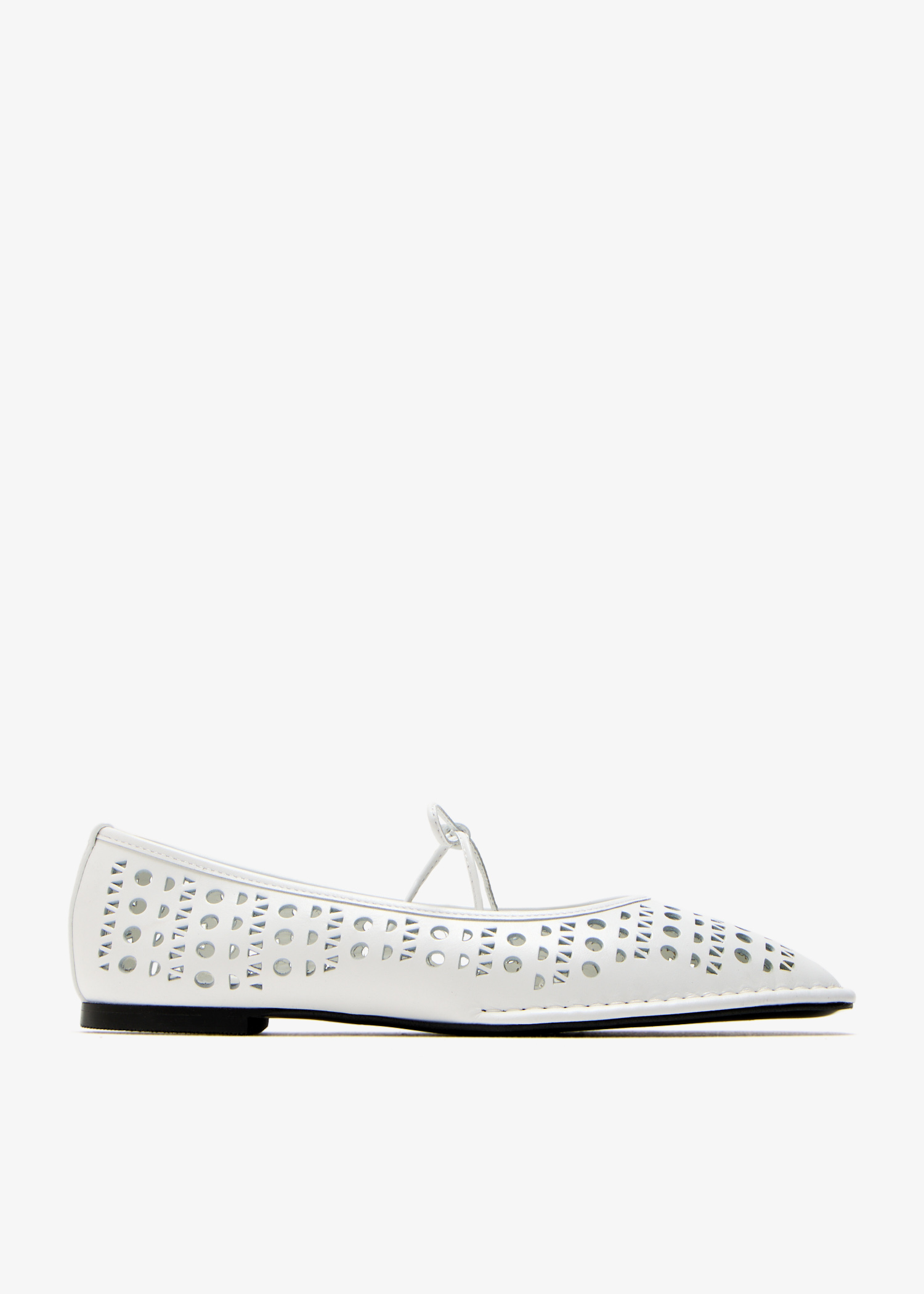 Sway Slit ballet flats, White
Sway Slit ballet flats, White