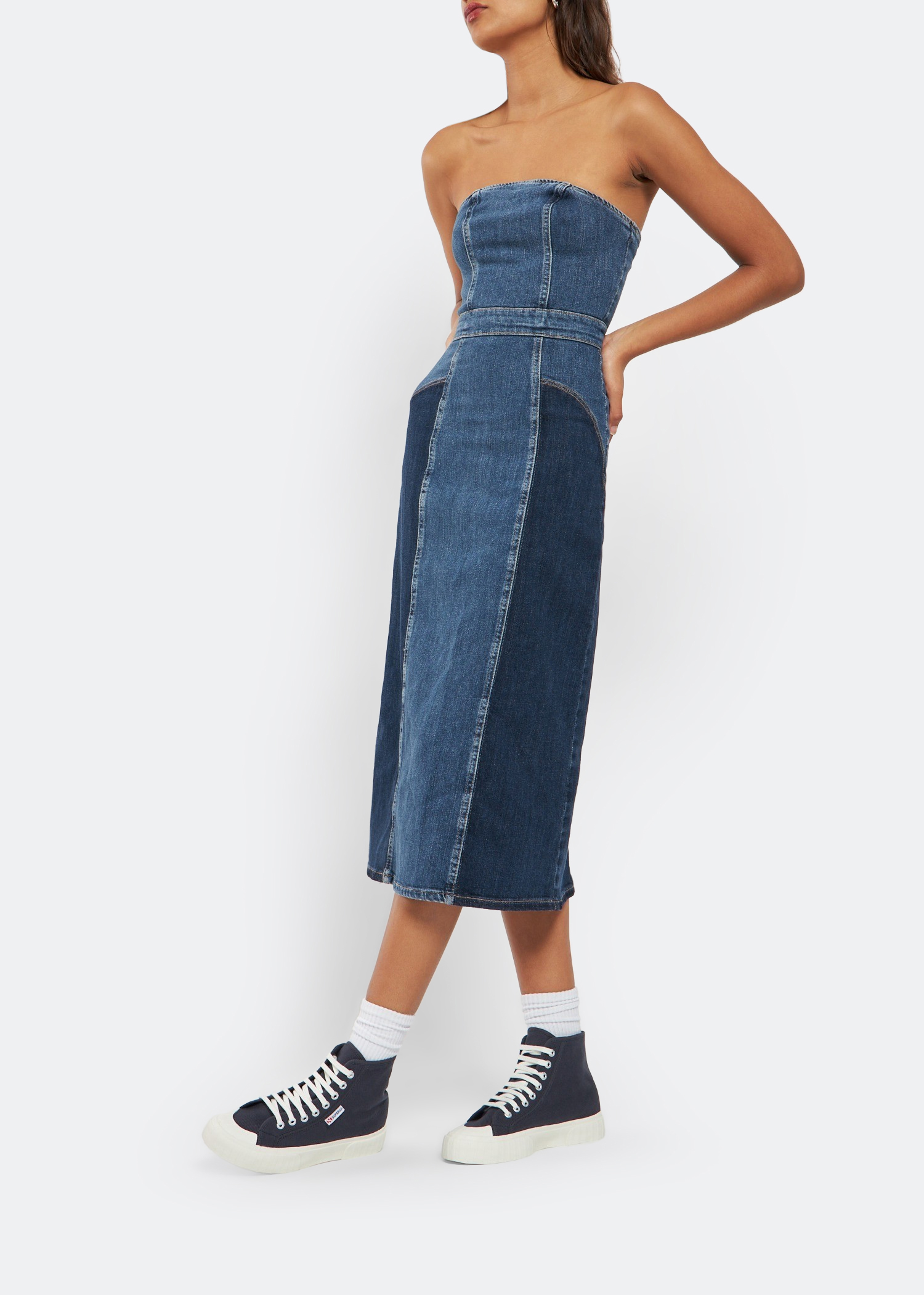 2696 Stripe sneakers, Blue