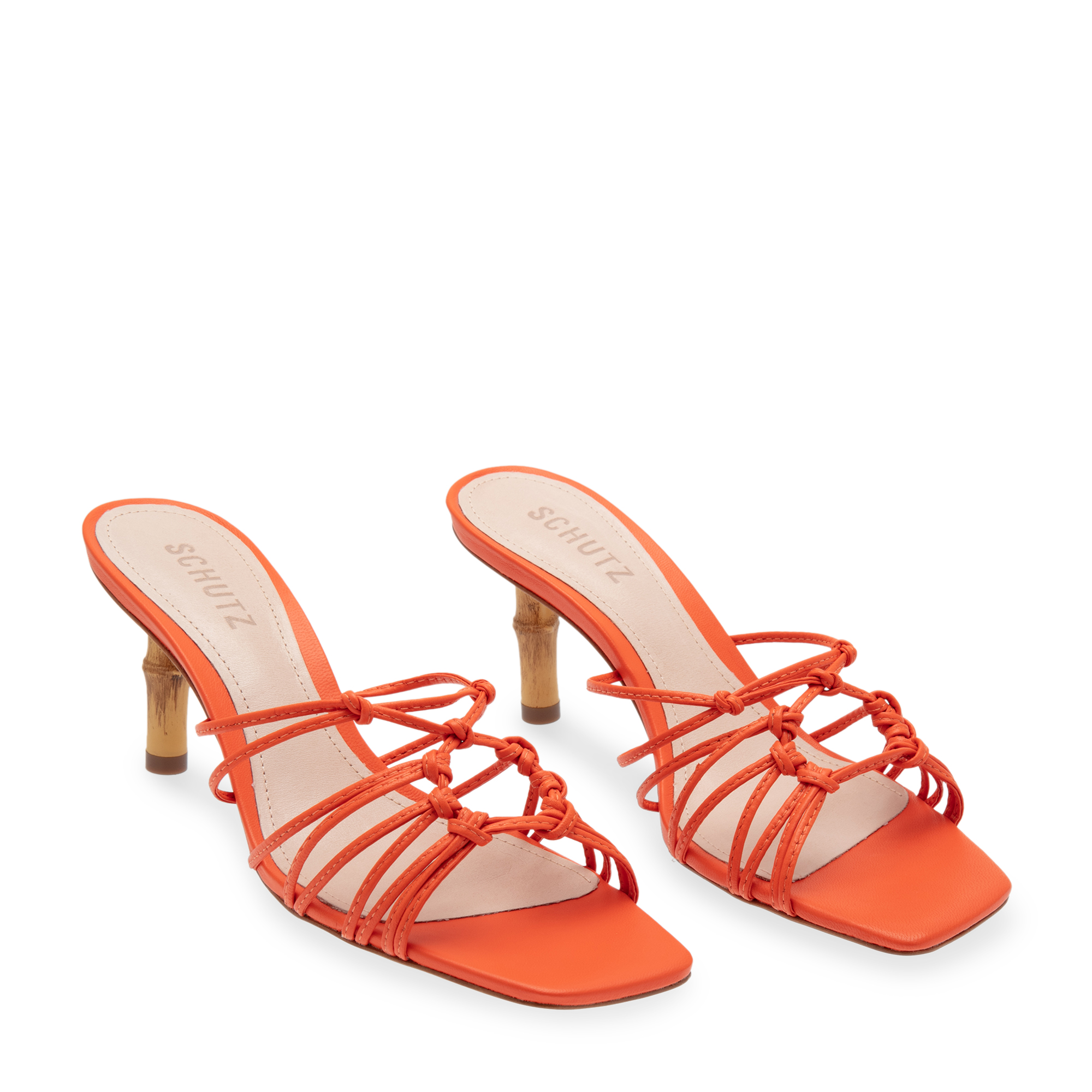 Dileni sandals, Orange