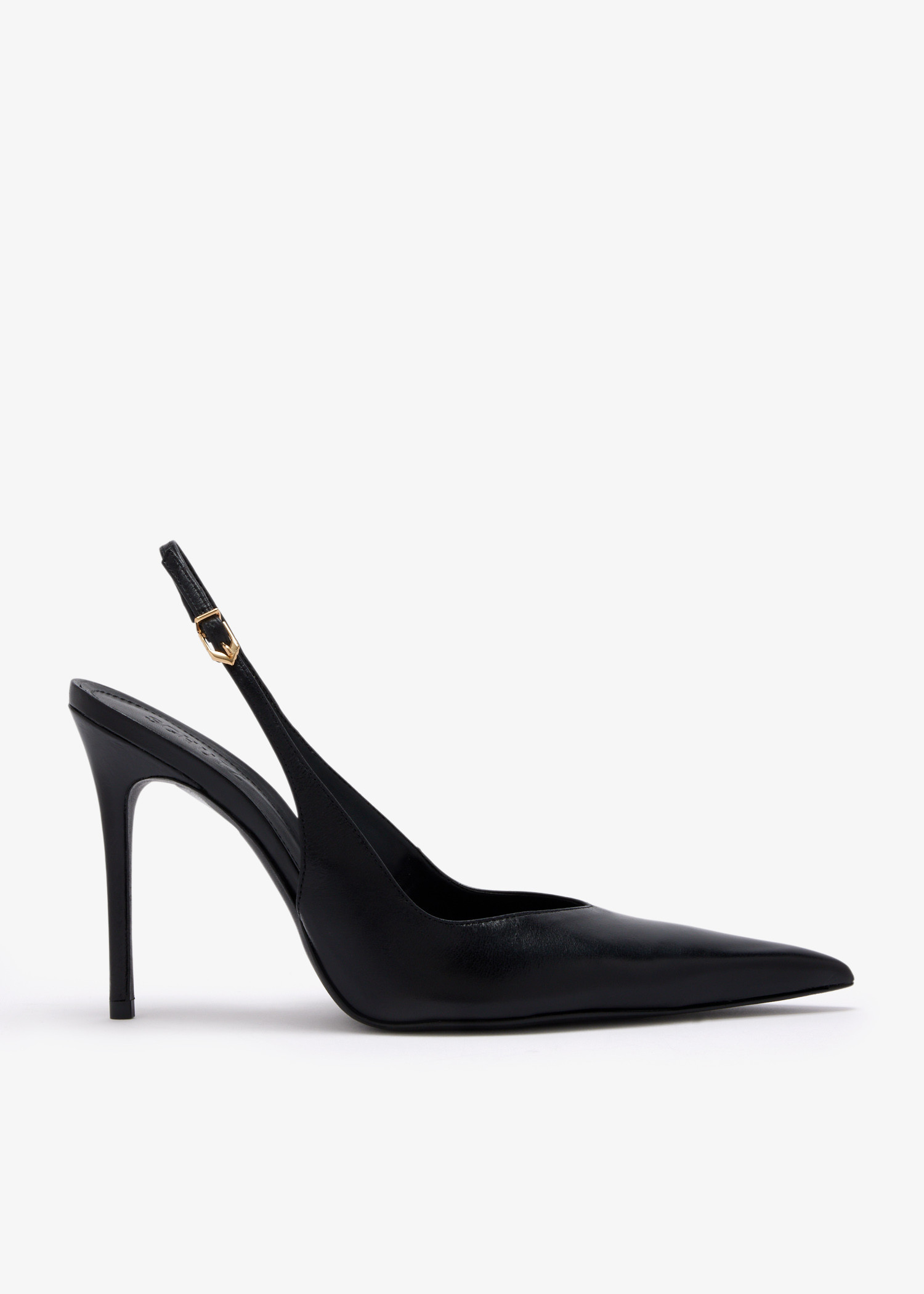 Leather slingback pumps, Black
Leather slingback pumps, Black