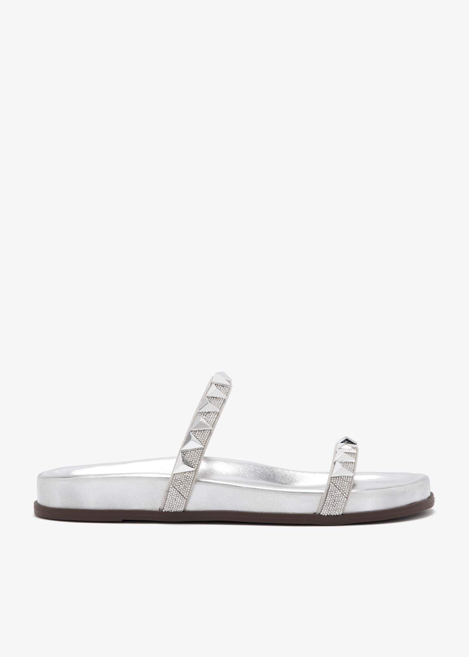 Stud flat sandals, Silver
Stud flat sandals, Silver