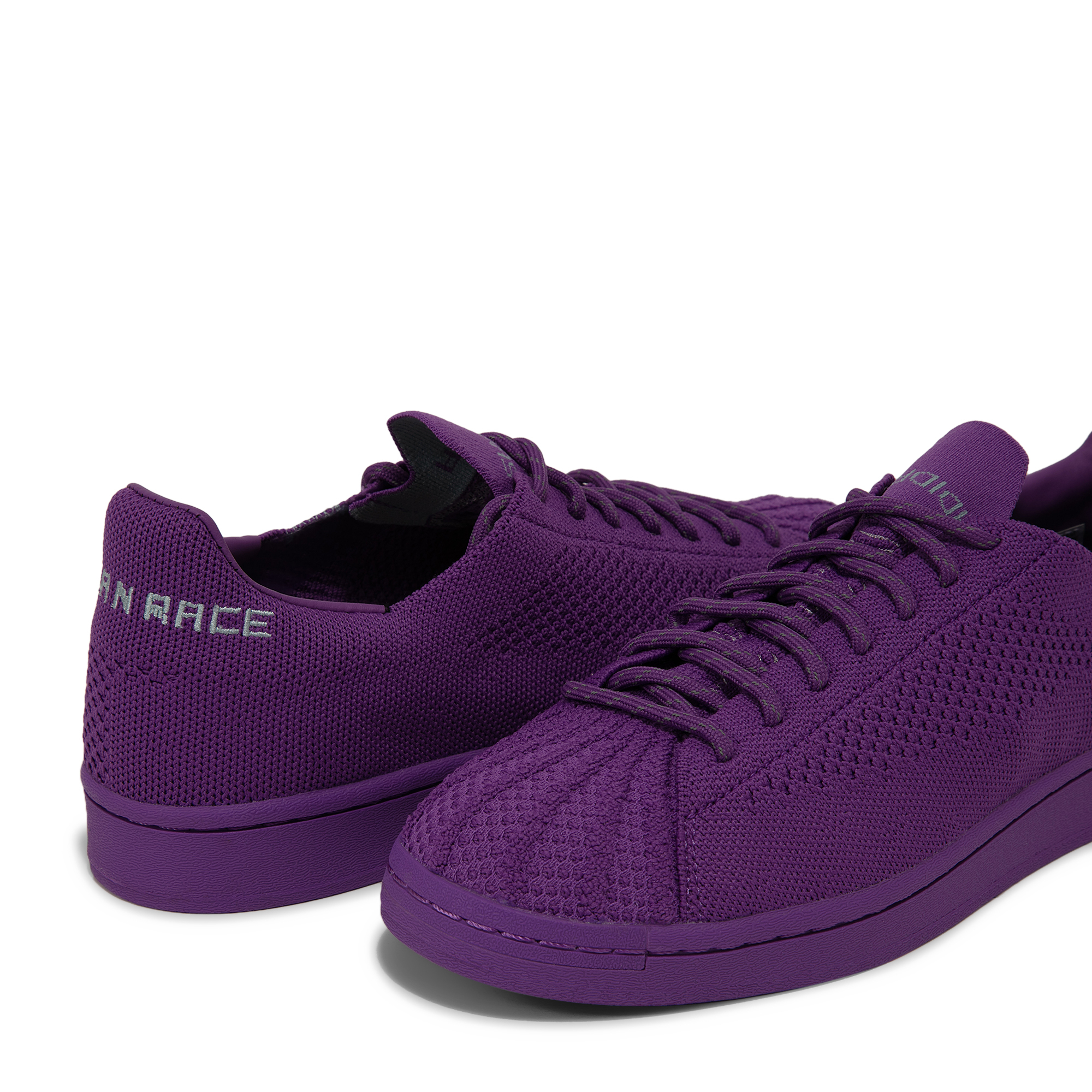 x Pharrell Williams Superstar sneakers, Purple