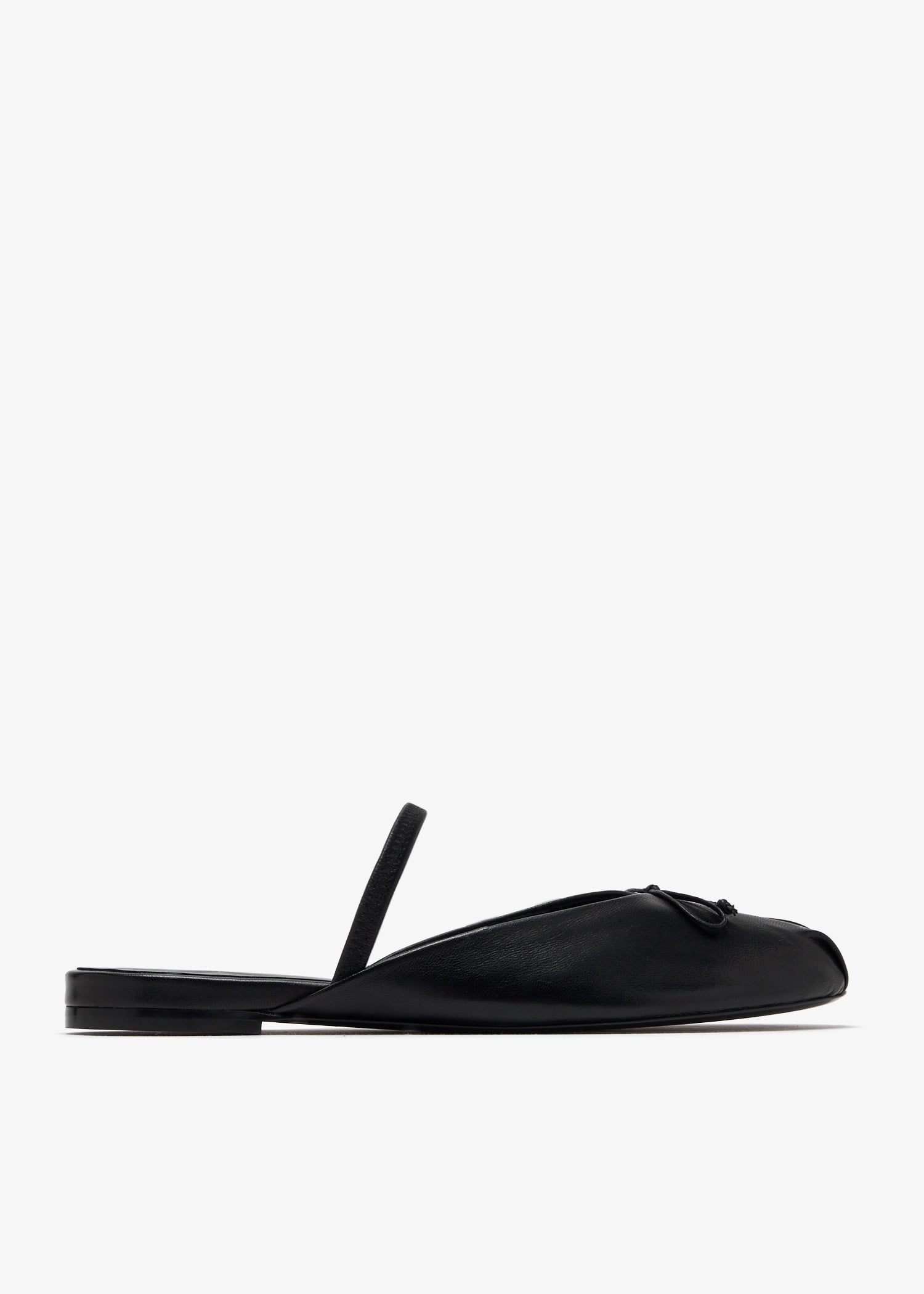 Prima bow ballet mules, Black
Prima bow ballet mules, Black