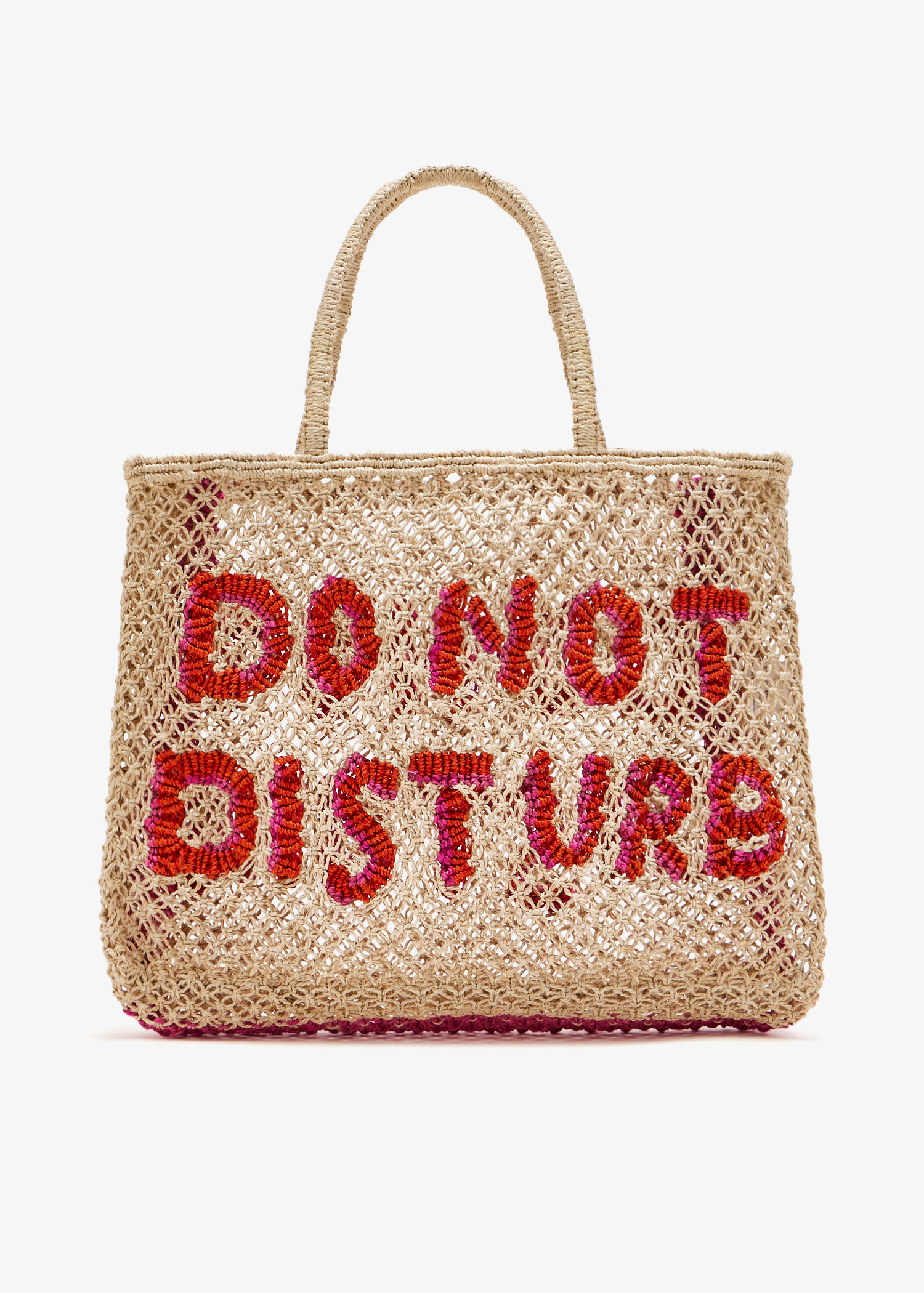 Do Not Disturb small tote bag, Beige
Do Not Disturb small tote bag, Beige