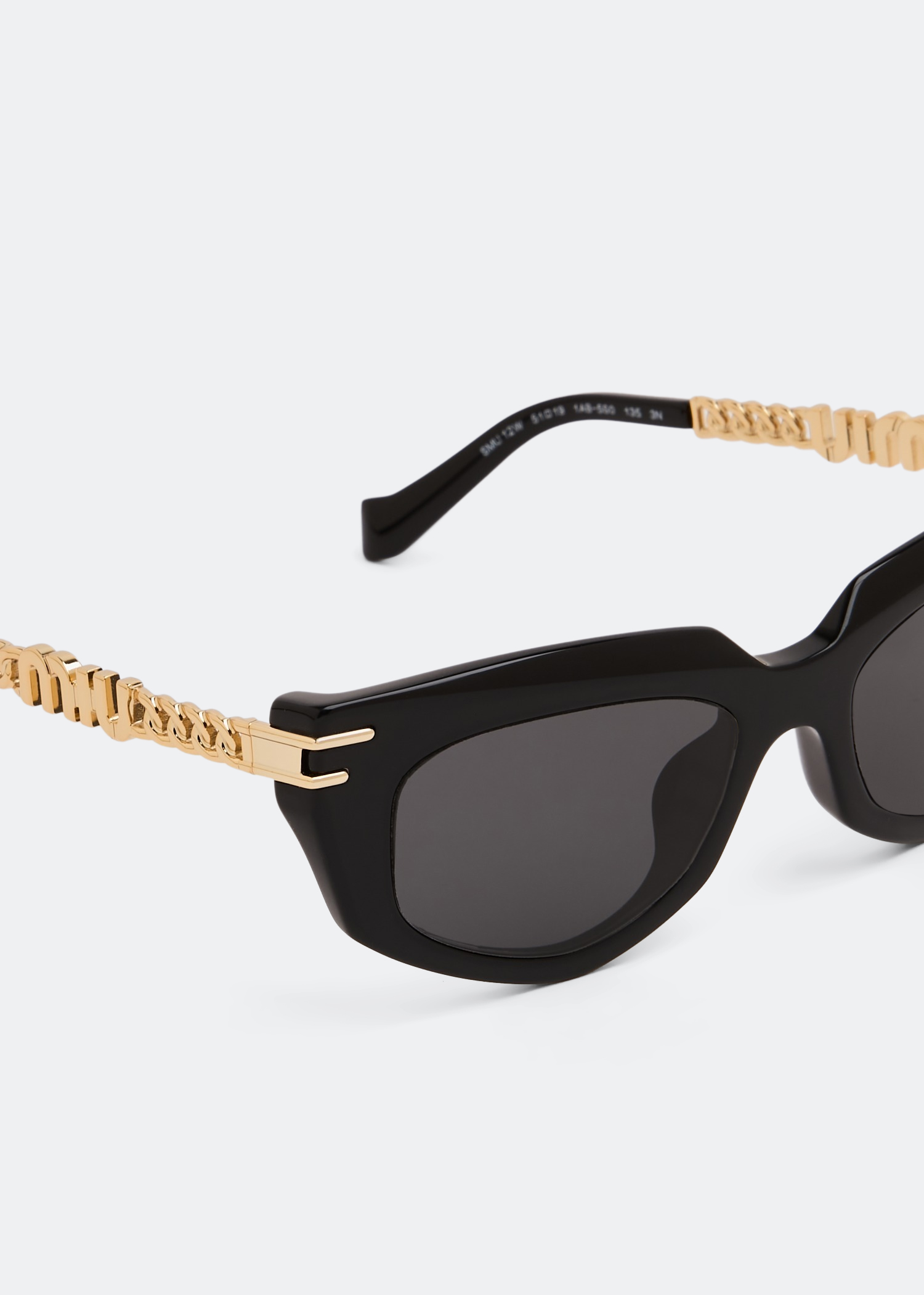 Logo sunglasses, Black