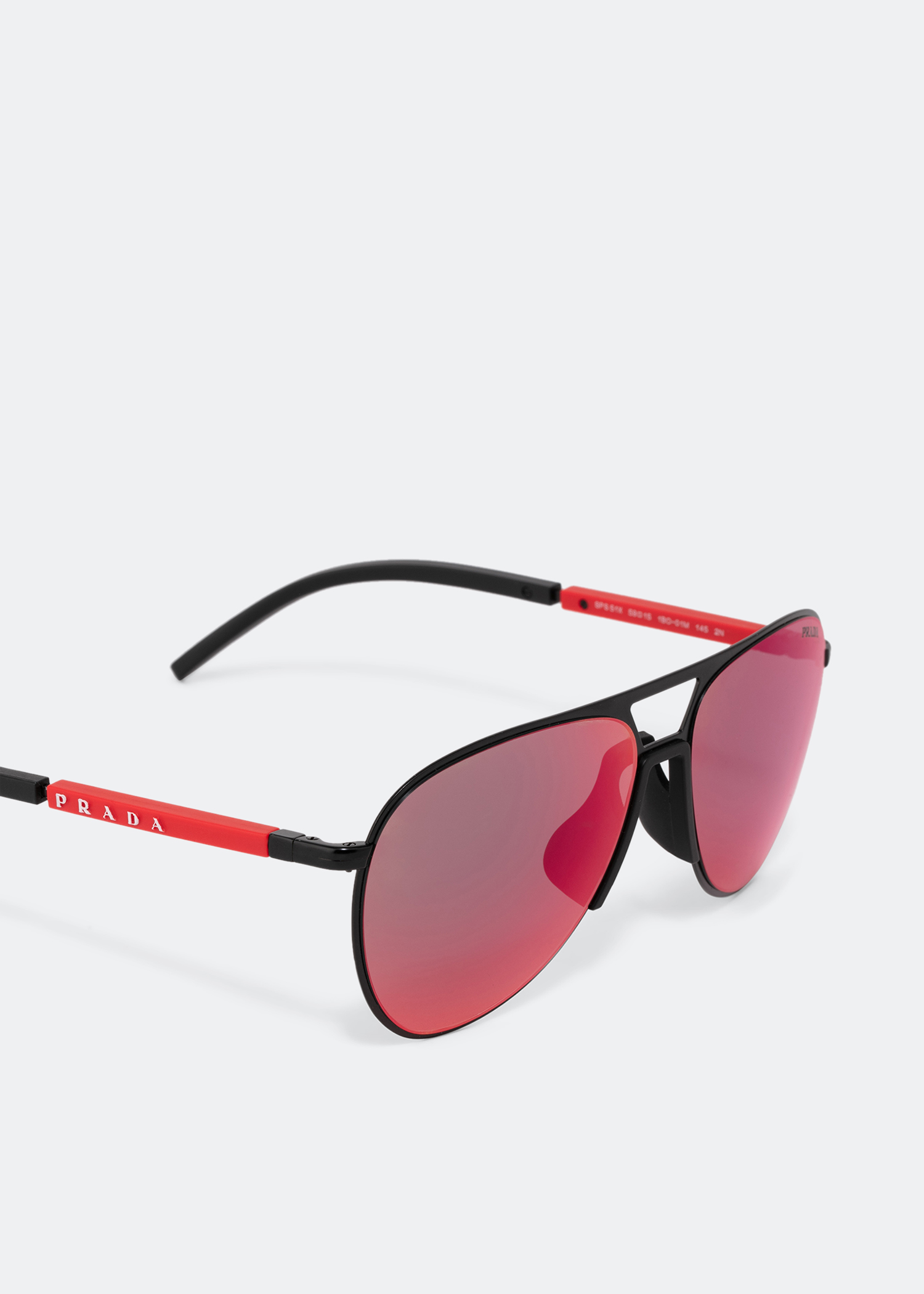 Linea Rossa aviator sunglasses, Black