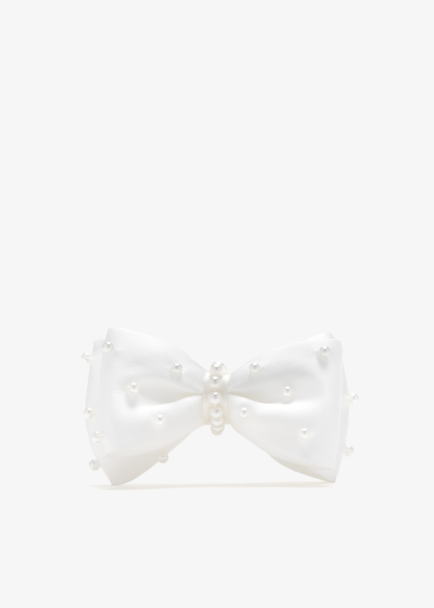 Pearl Bow hairclip, White
Pearl Bow hairclip, White