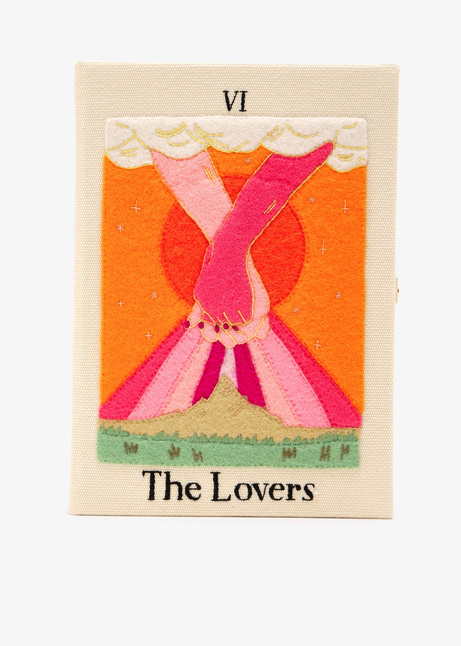 The Lovers VI book clutch, Orange
The Lovers VI book clutch, Orange