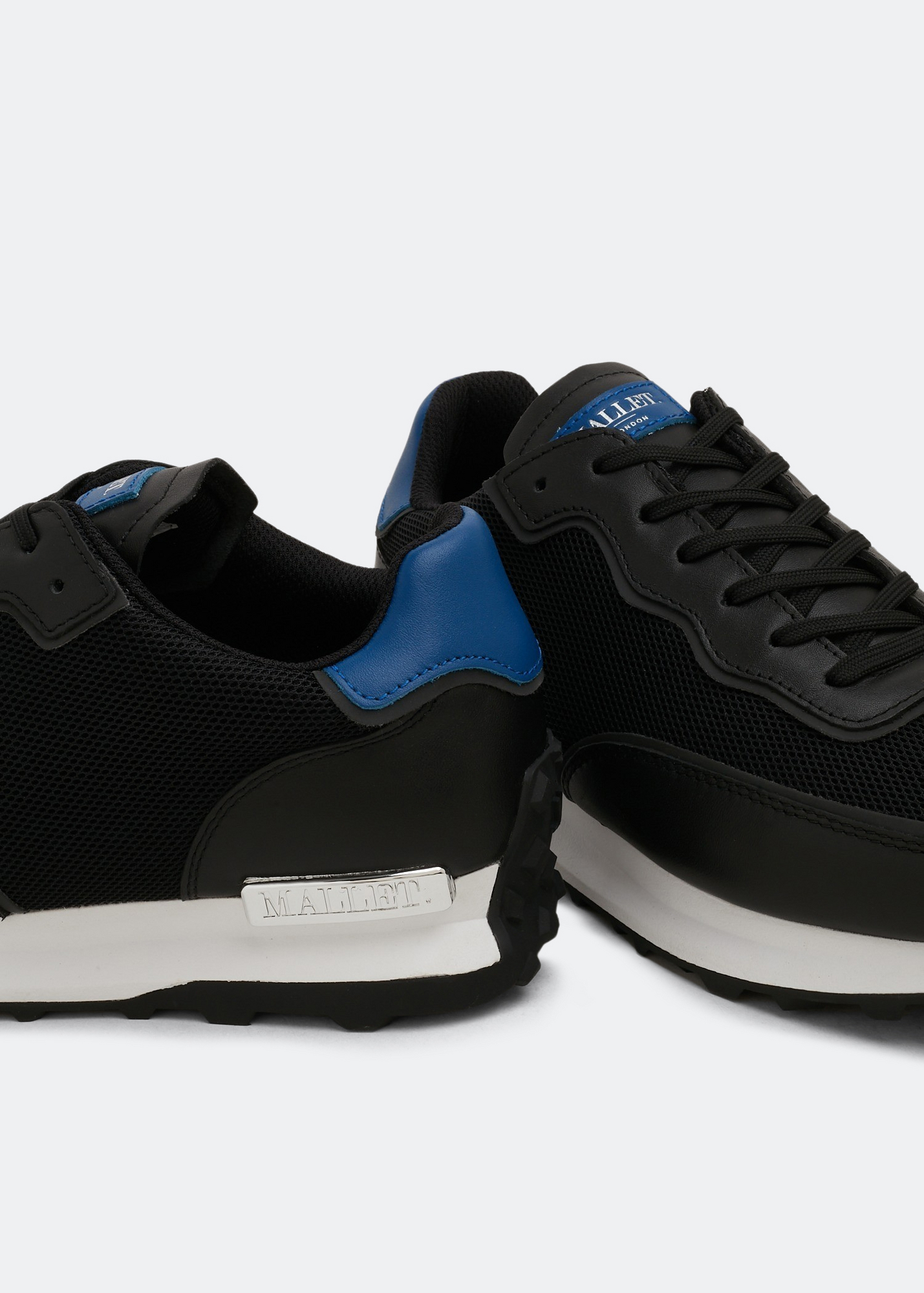Caledonian mesh reflect sneakers, Black