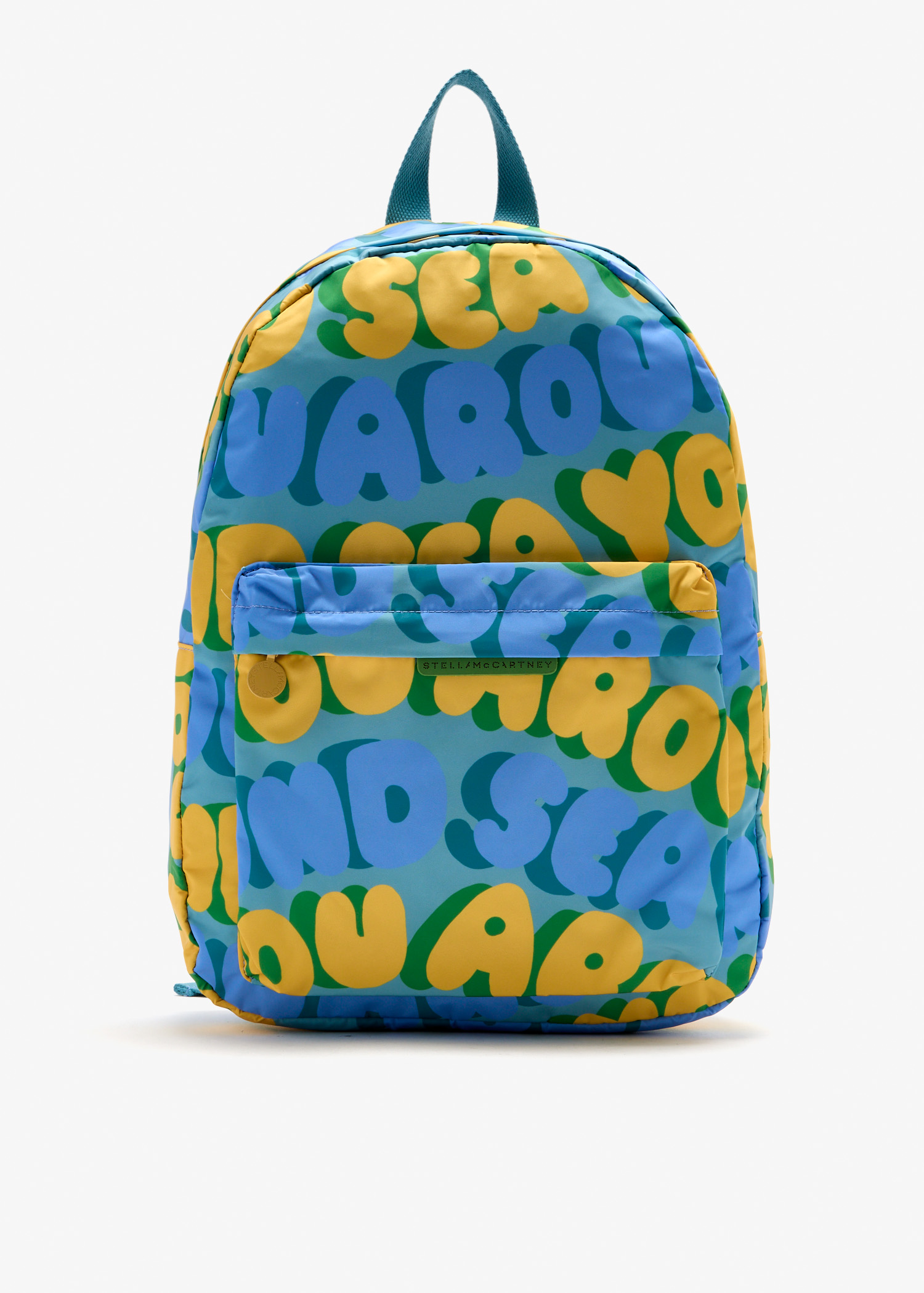 Slogan graphic backpack, Blue
Slogan graphic backpack, Blue