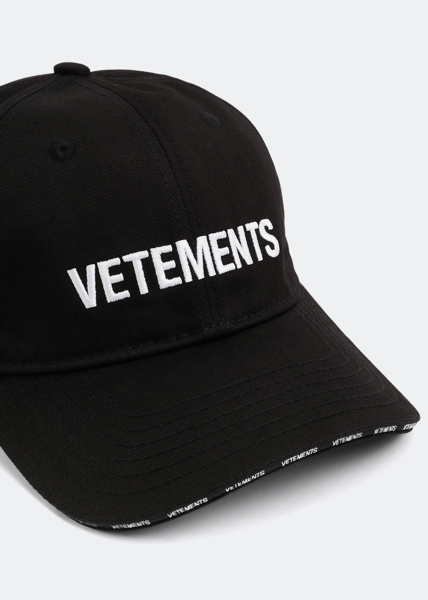Classic logo cap, Black