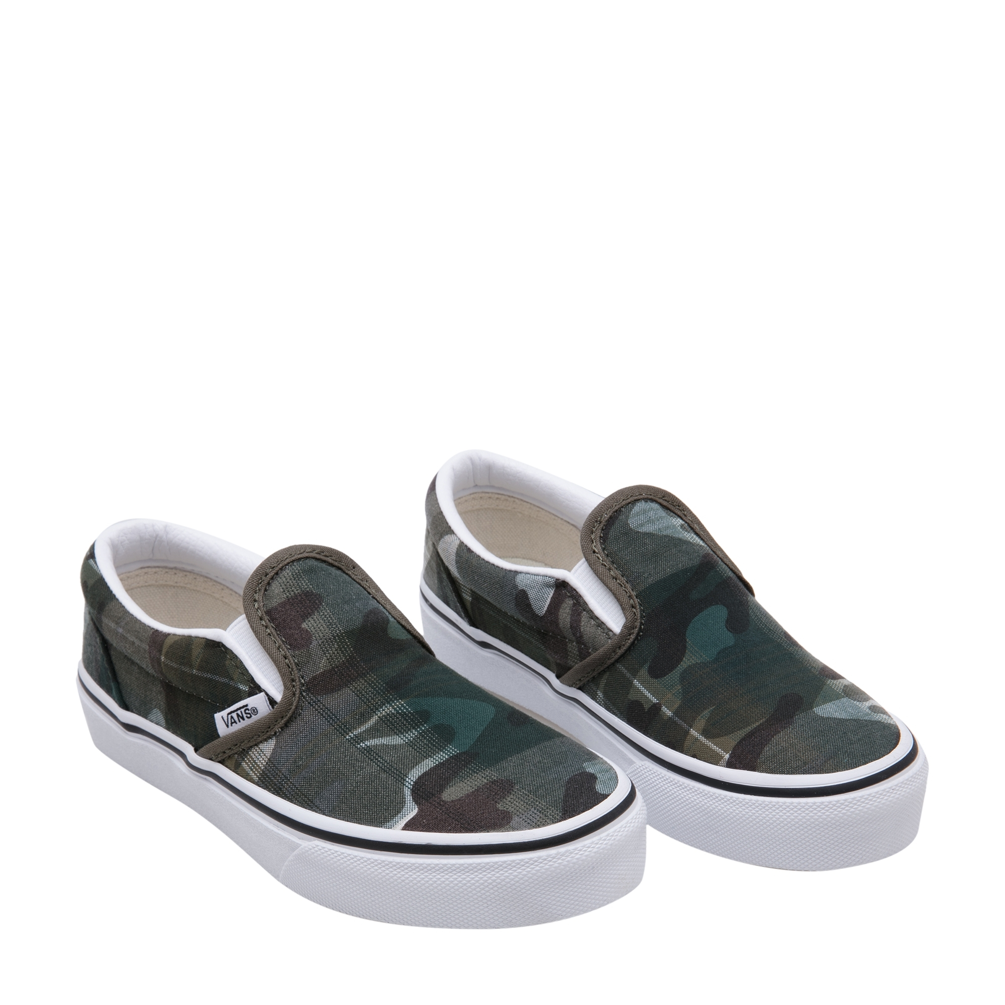 Slip-on sneakers, Green