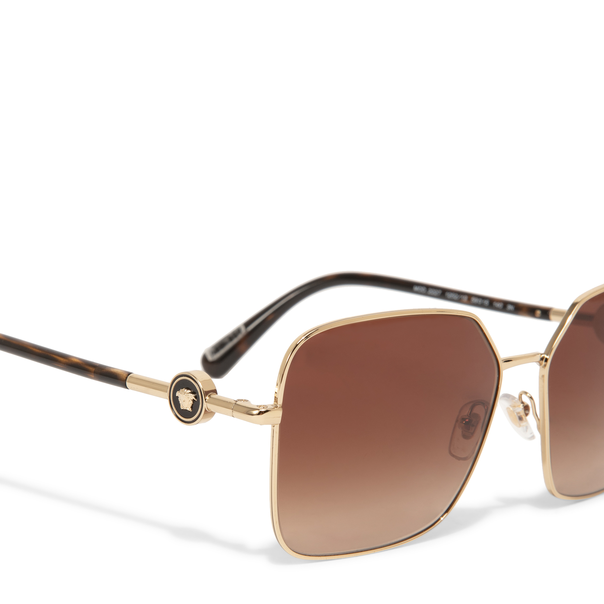 Enamel Medusa sunglasses, Brown
