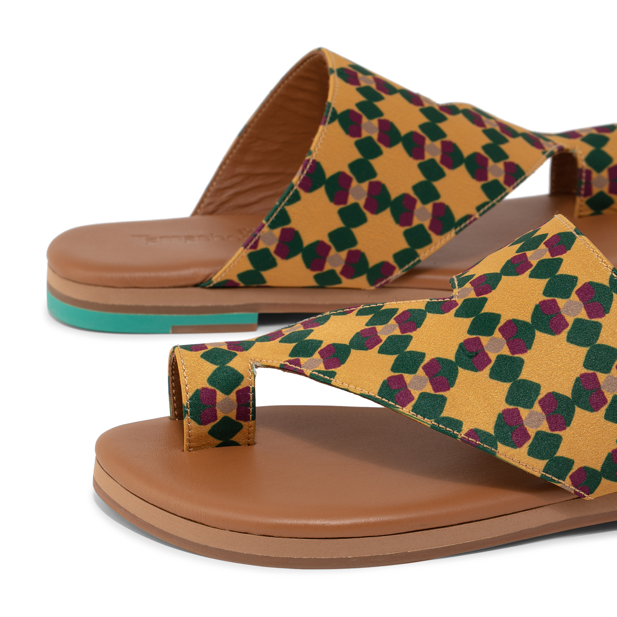 Ashgar sandals, Yellow