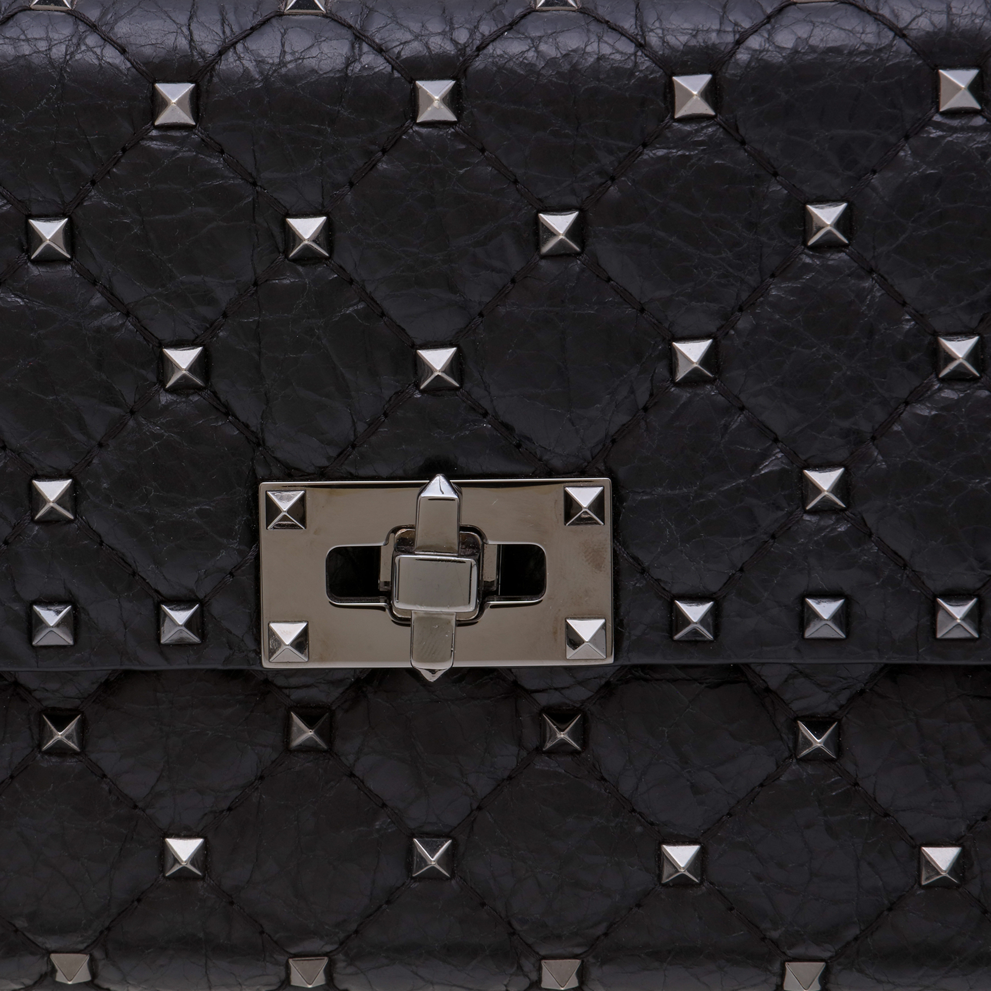 Rockstud Spike clutch, Black