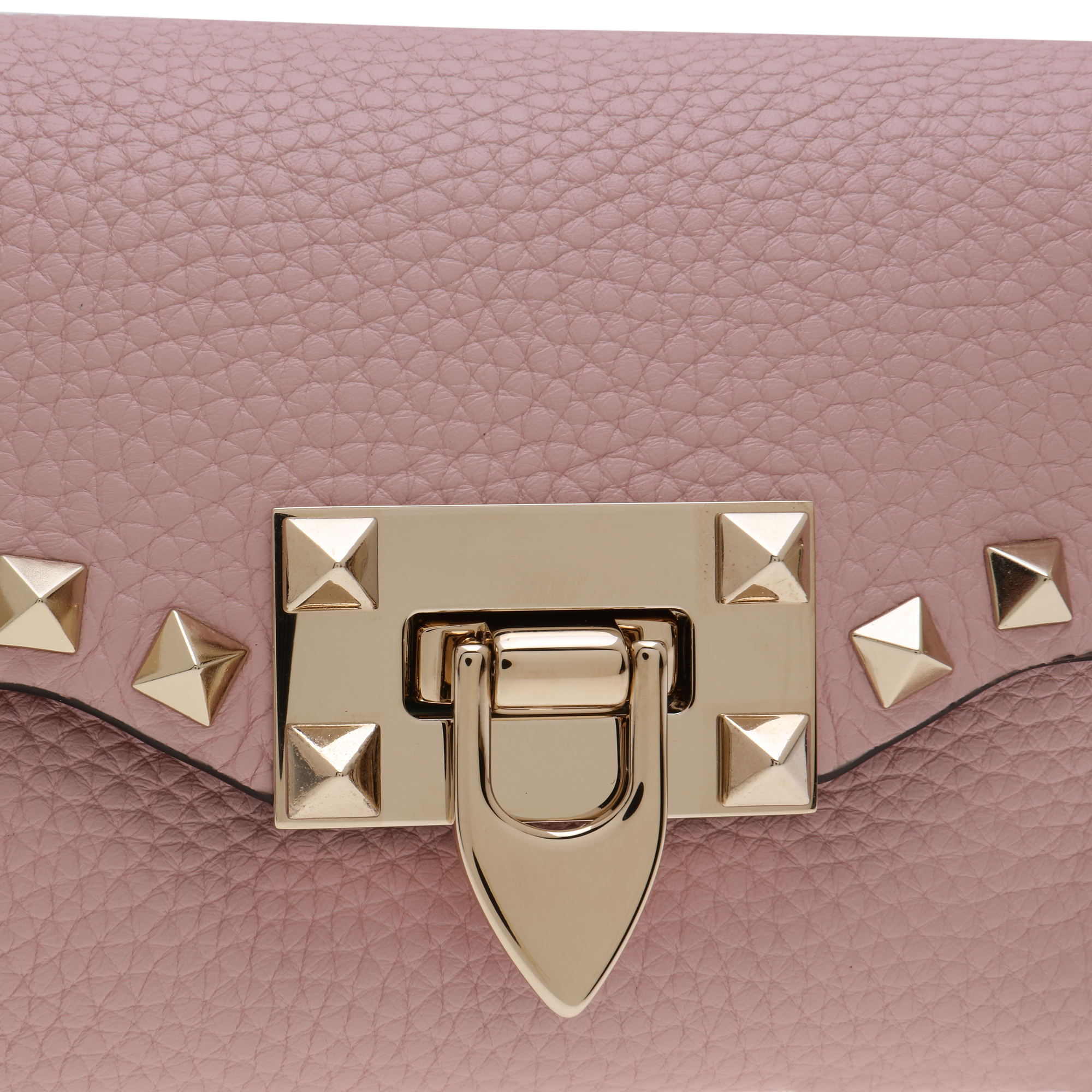 Mini Rockstud crossbody bag, Pink