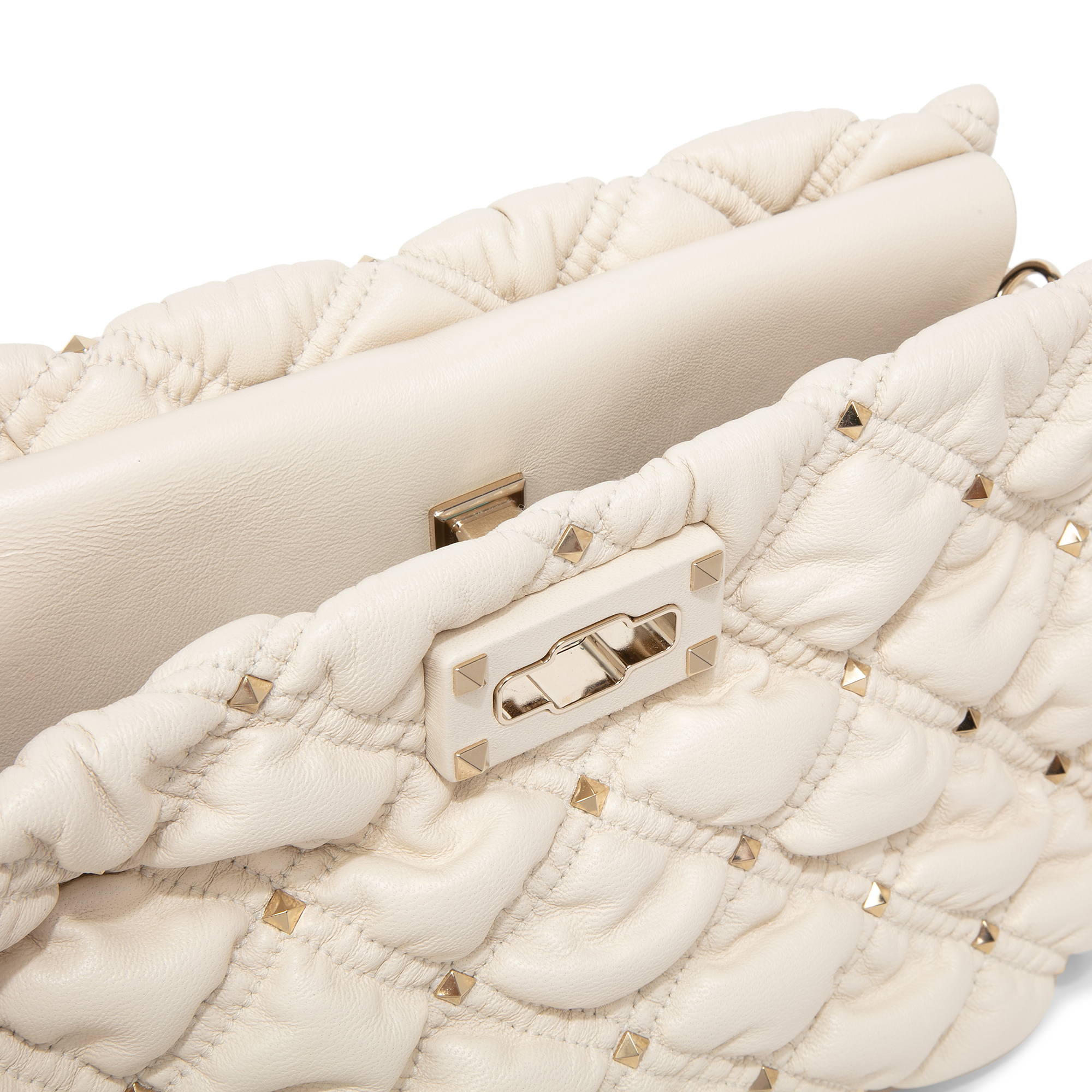 SpikeMe clutch, White