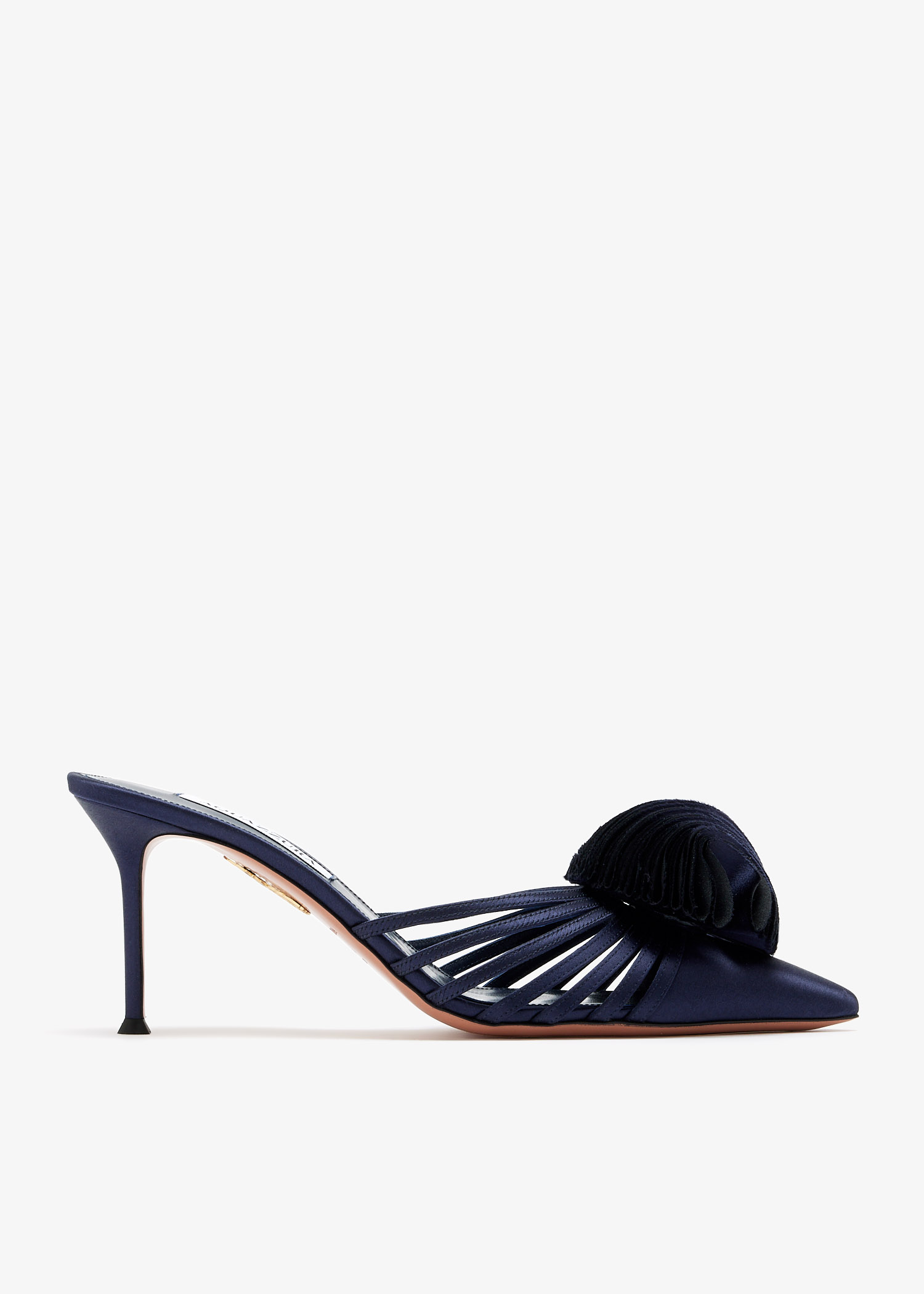 Wild Bloom 75 mules, Navy
Wild Bloom 75 mules, Navy