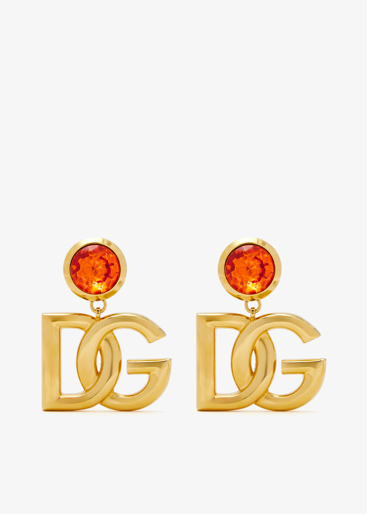 DG logo clip-on earrings, Gold
DG logo clip-on earrings, Gold