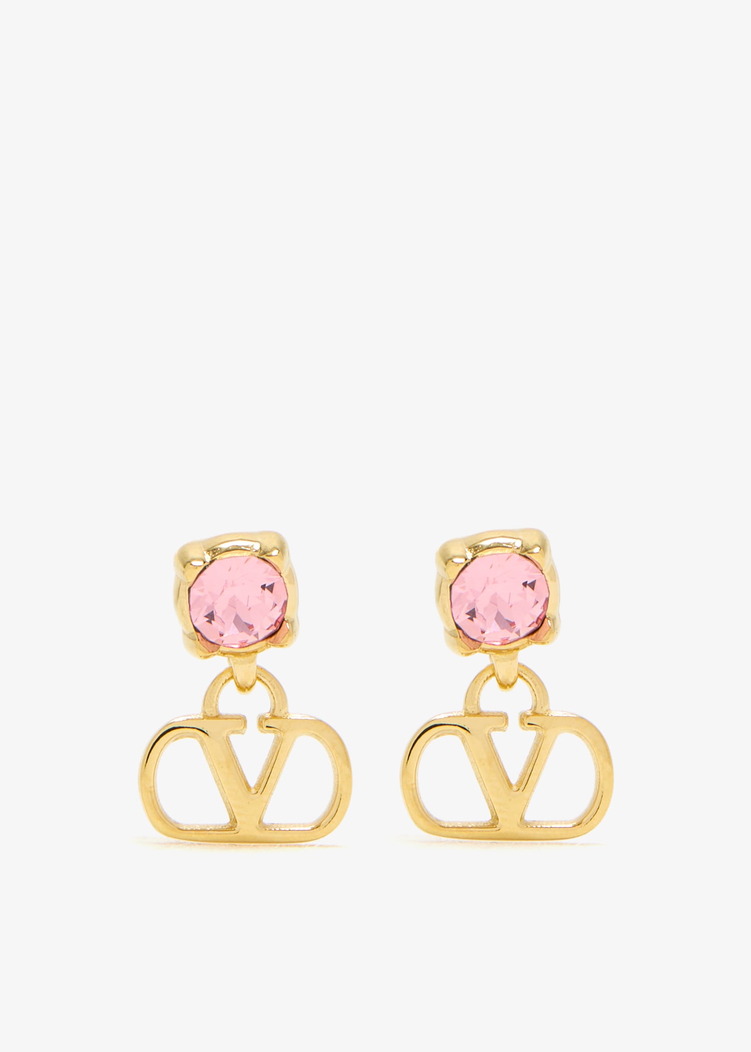 VLogo Signature Strass earrings, Gold
VLogo Signature Strass earrings, Gold