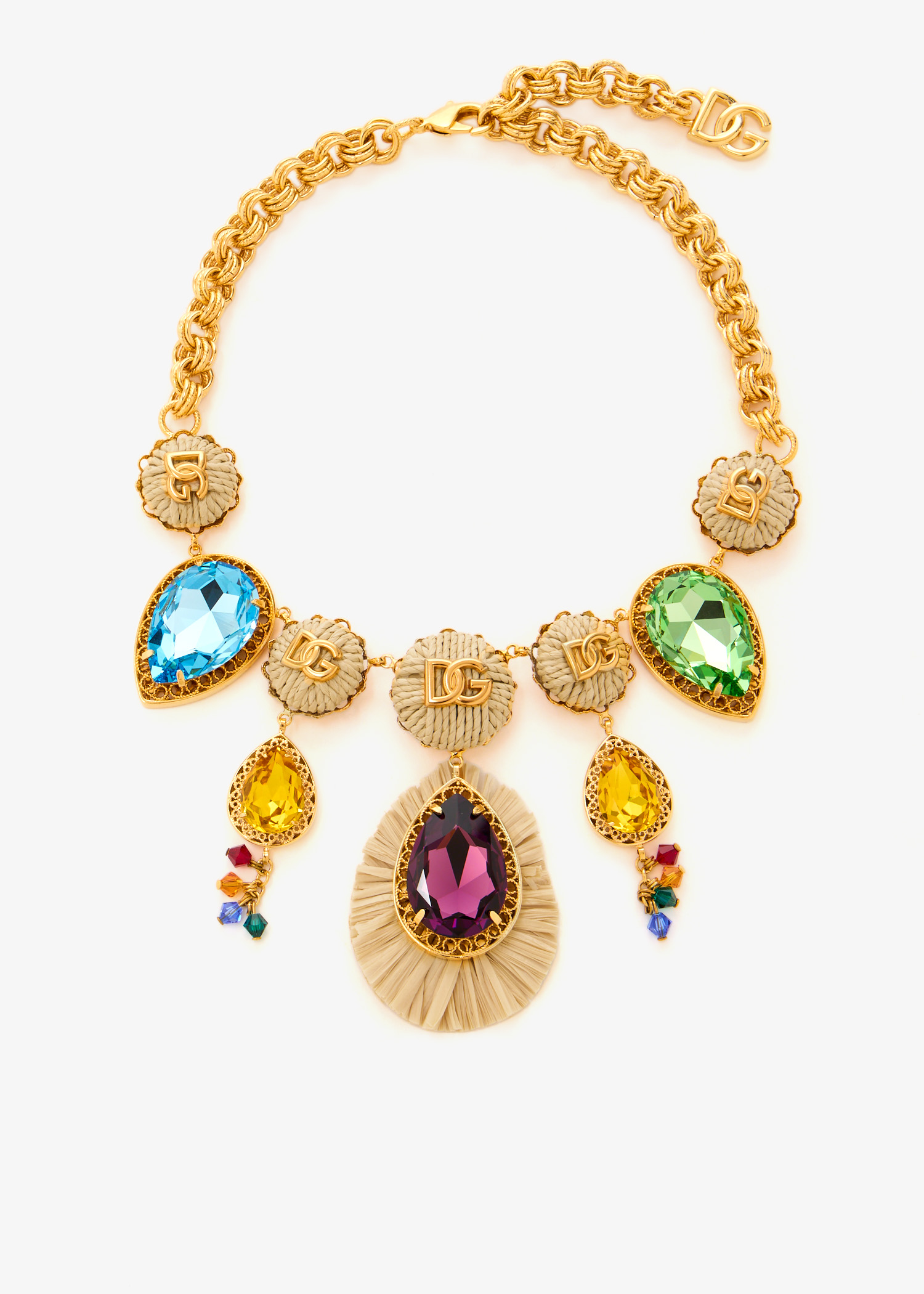 Rhinestone necklace, Gold
Rhinestone necklace, Gold