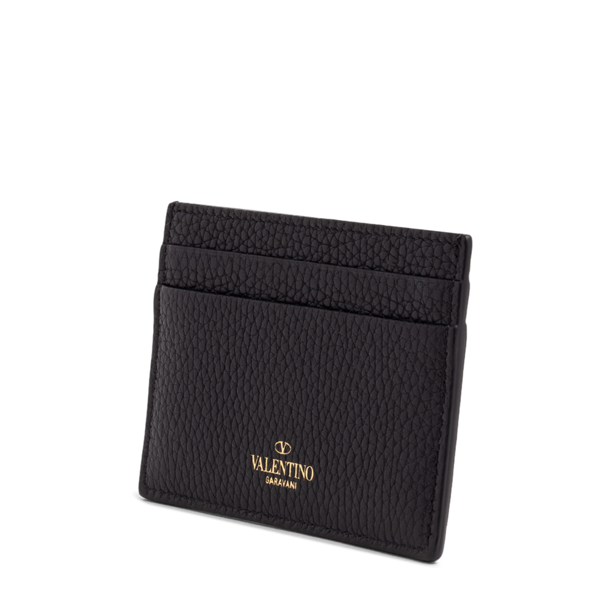 Rockstud cardholder, Black