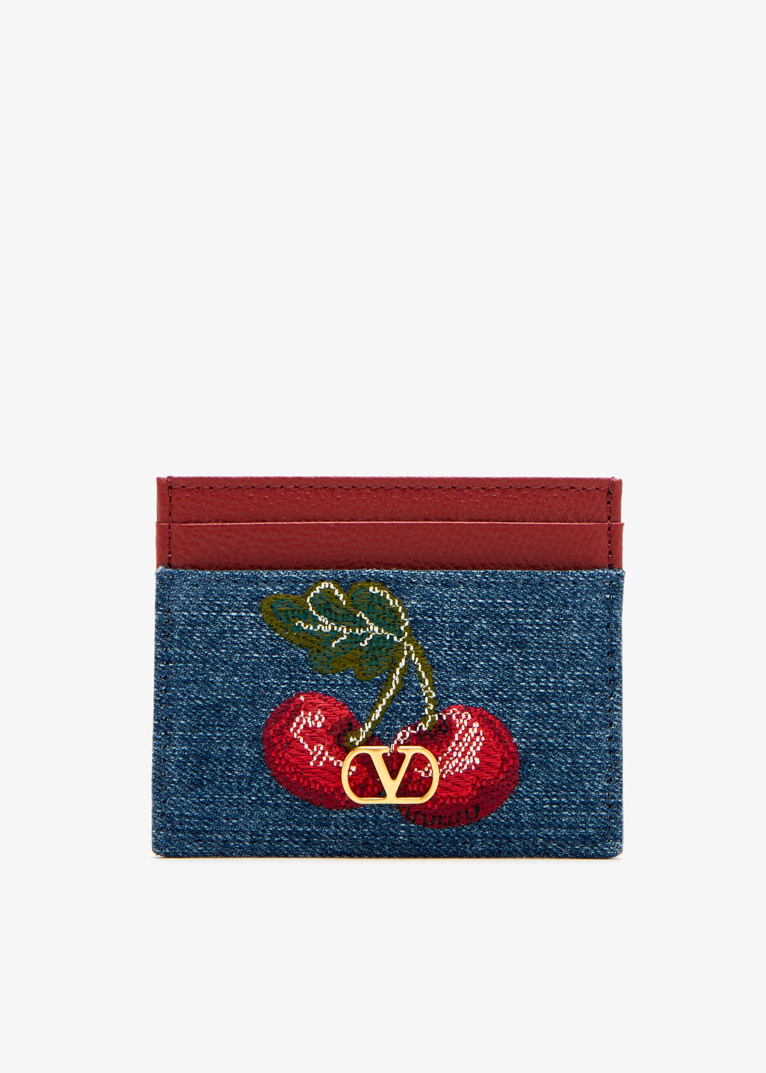 VLogo Signature Cherryfic cardholder, Blue
VLogo Signature Cherryfic cardholder, Blue