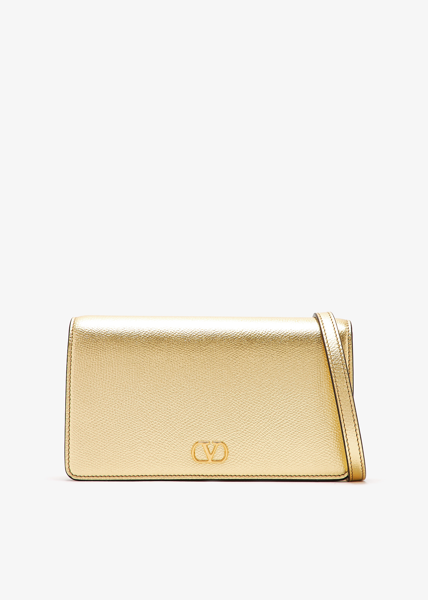 VLogo Signature mini bag, Gold
VLogo Signature mini bag, Gold