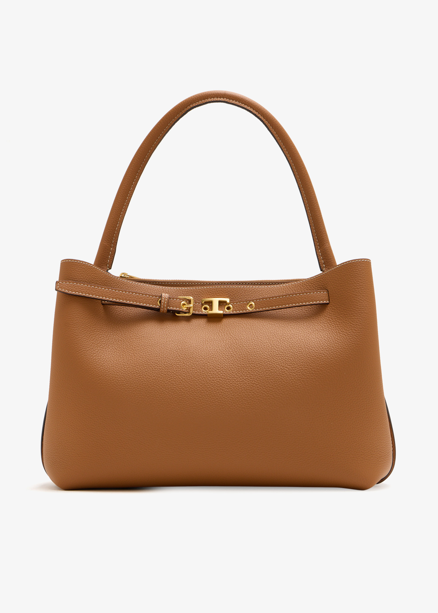 Leather small handbag, Brown
Leather small handbag, Brown