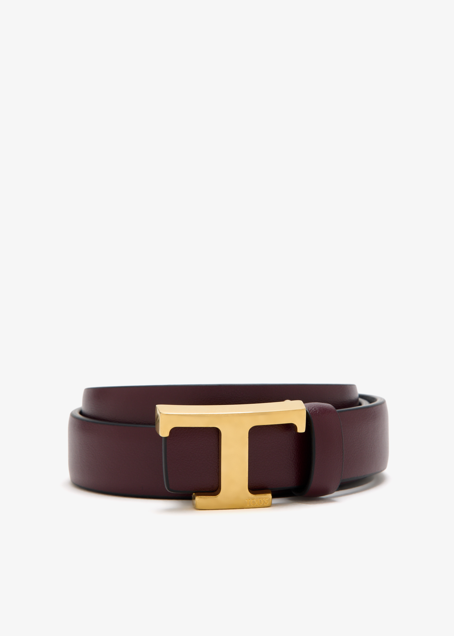Reversible slim belt, Burgundy
Reversible slim belt, Burgundy