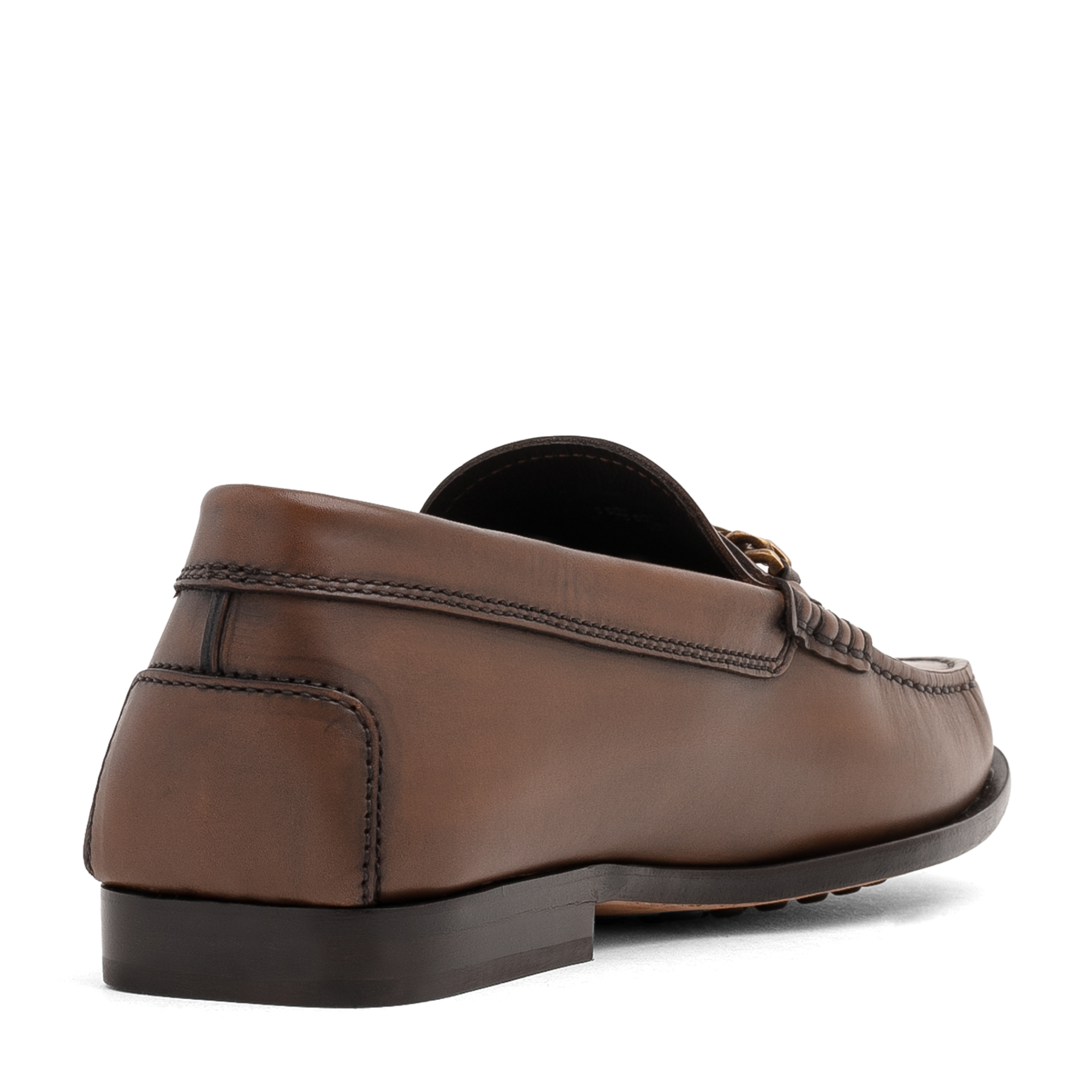Leather loafers, Brown