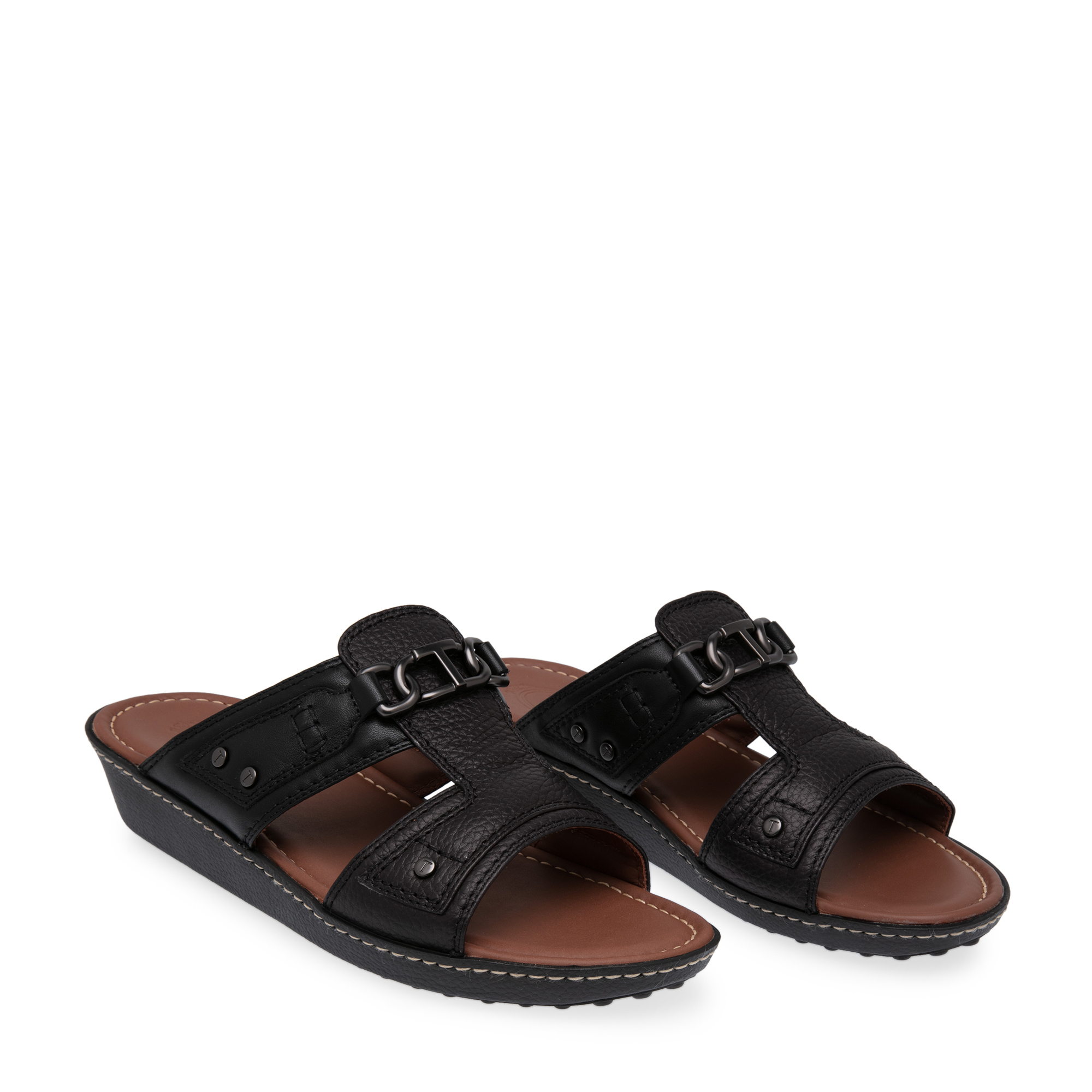 Arabic sandals, Black