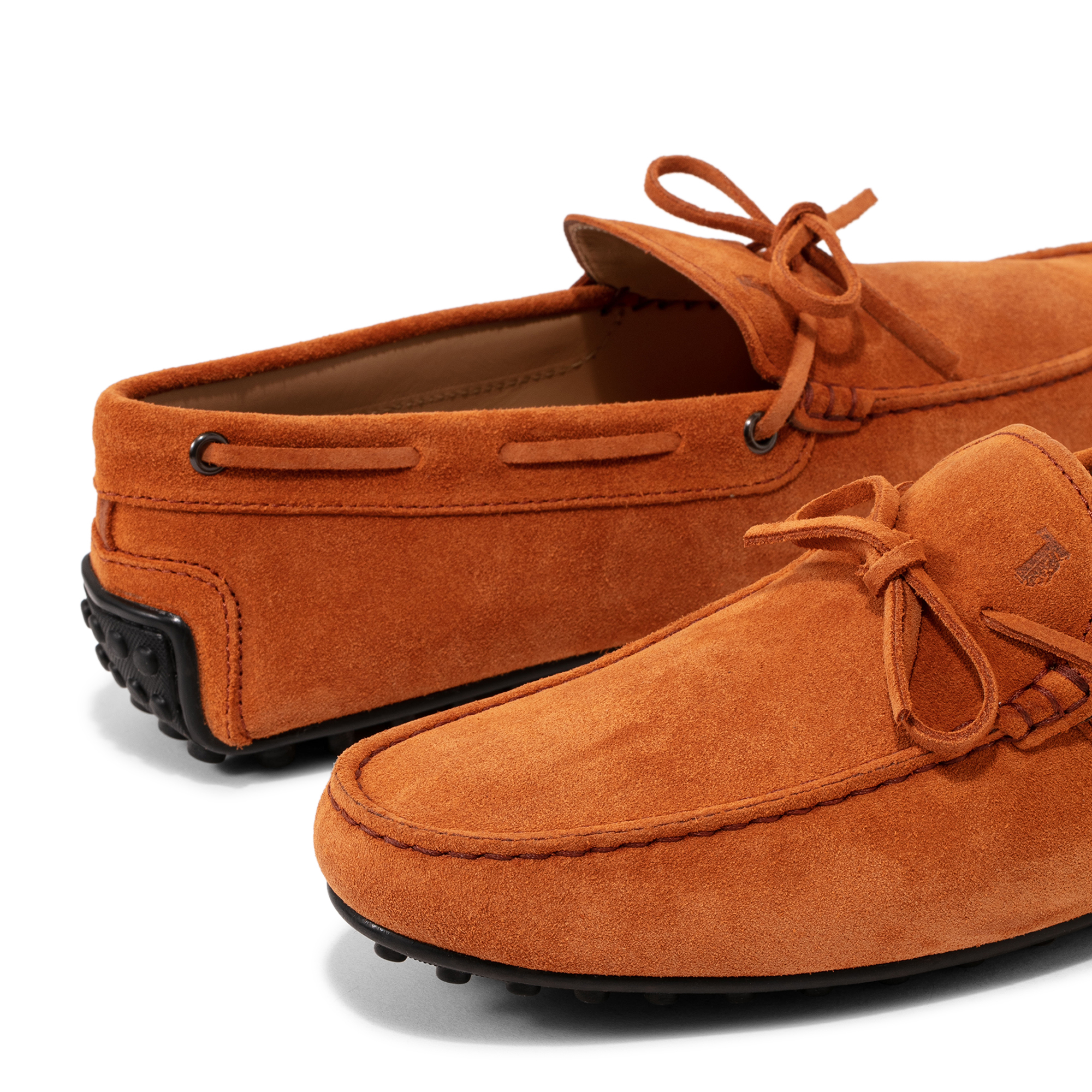 City Gommini driving loafers, Orange