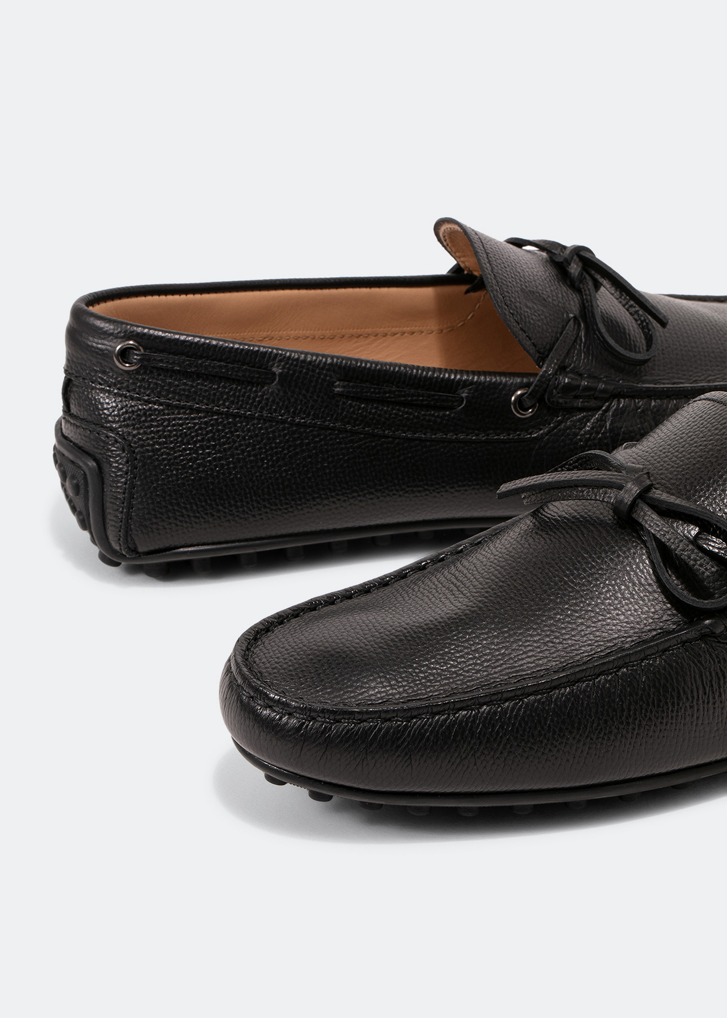 City Gommini driving loafers, Black