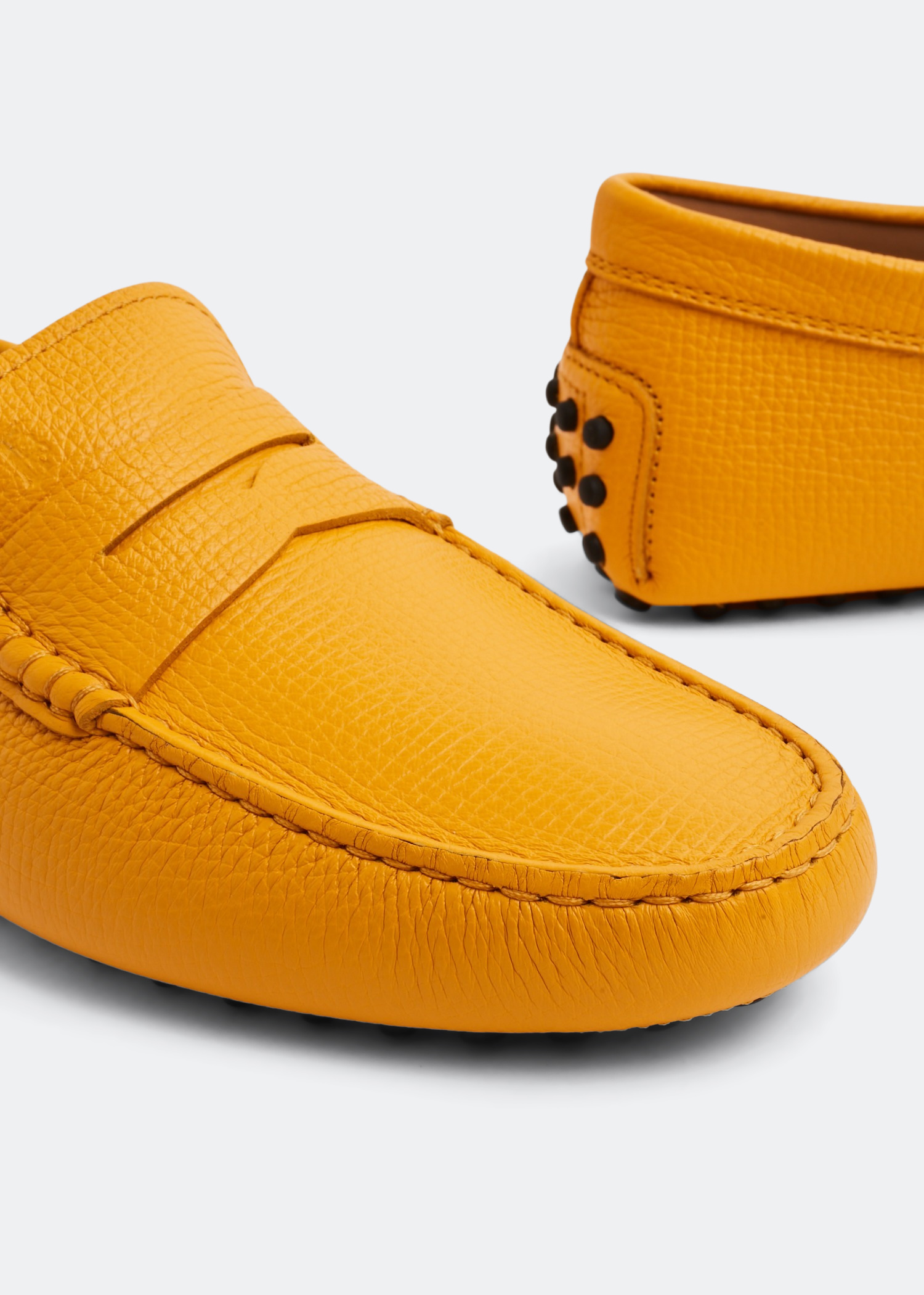 Leather Gommini loafers, Yellow 
Leather Gommini loafers, Yellow