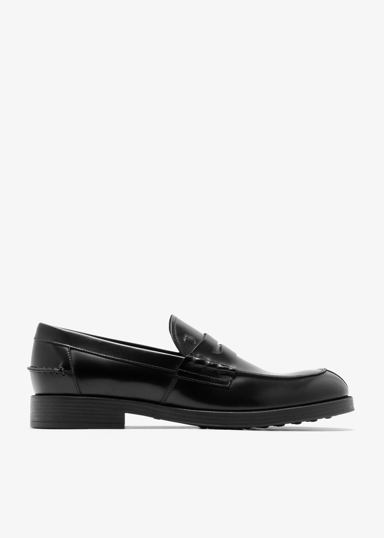 Leather moccasin loafers, Black
Leather moccasin loafers, Black